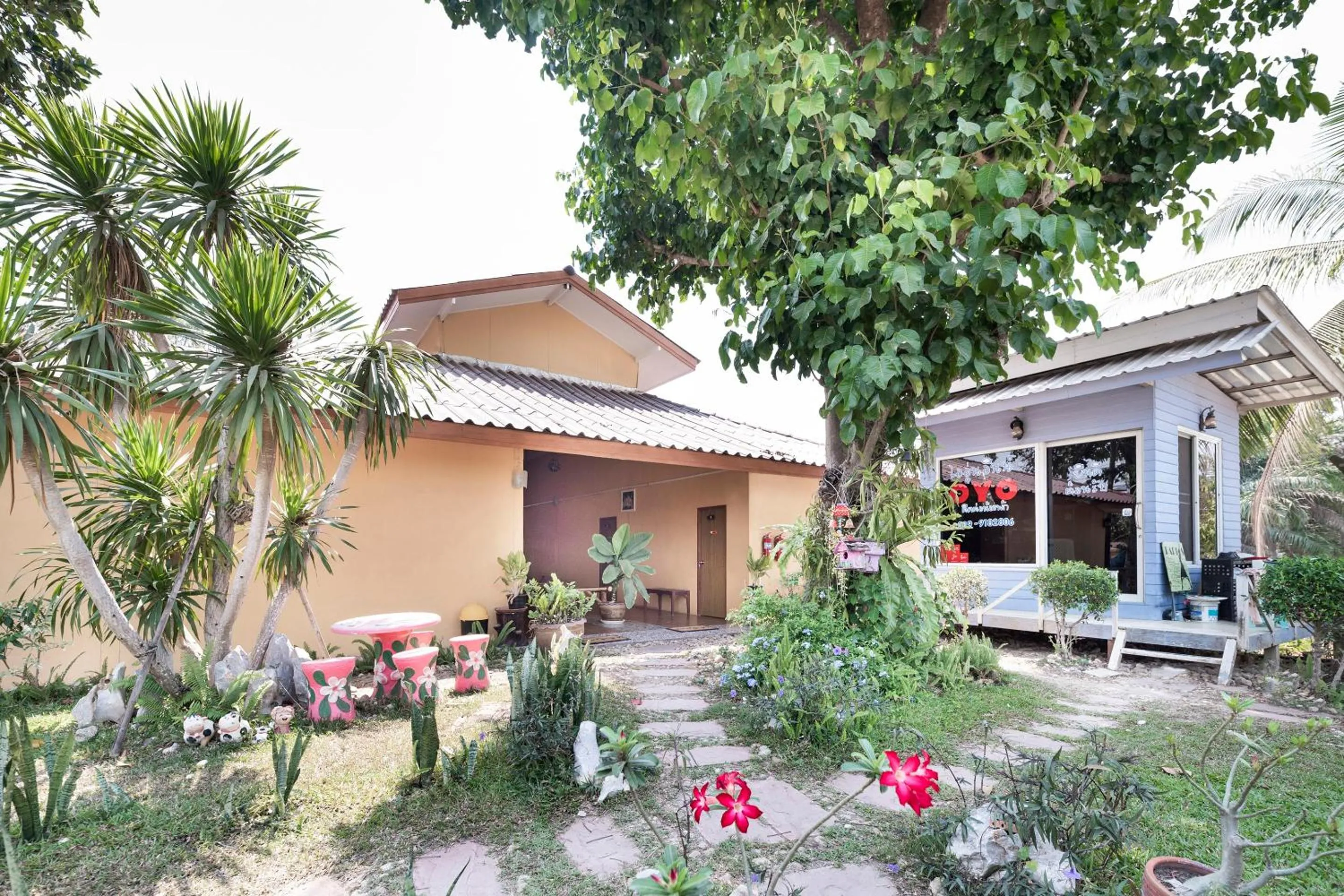 Lobby or reception in I Oun Inn