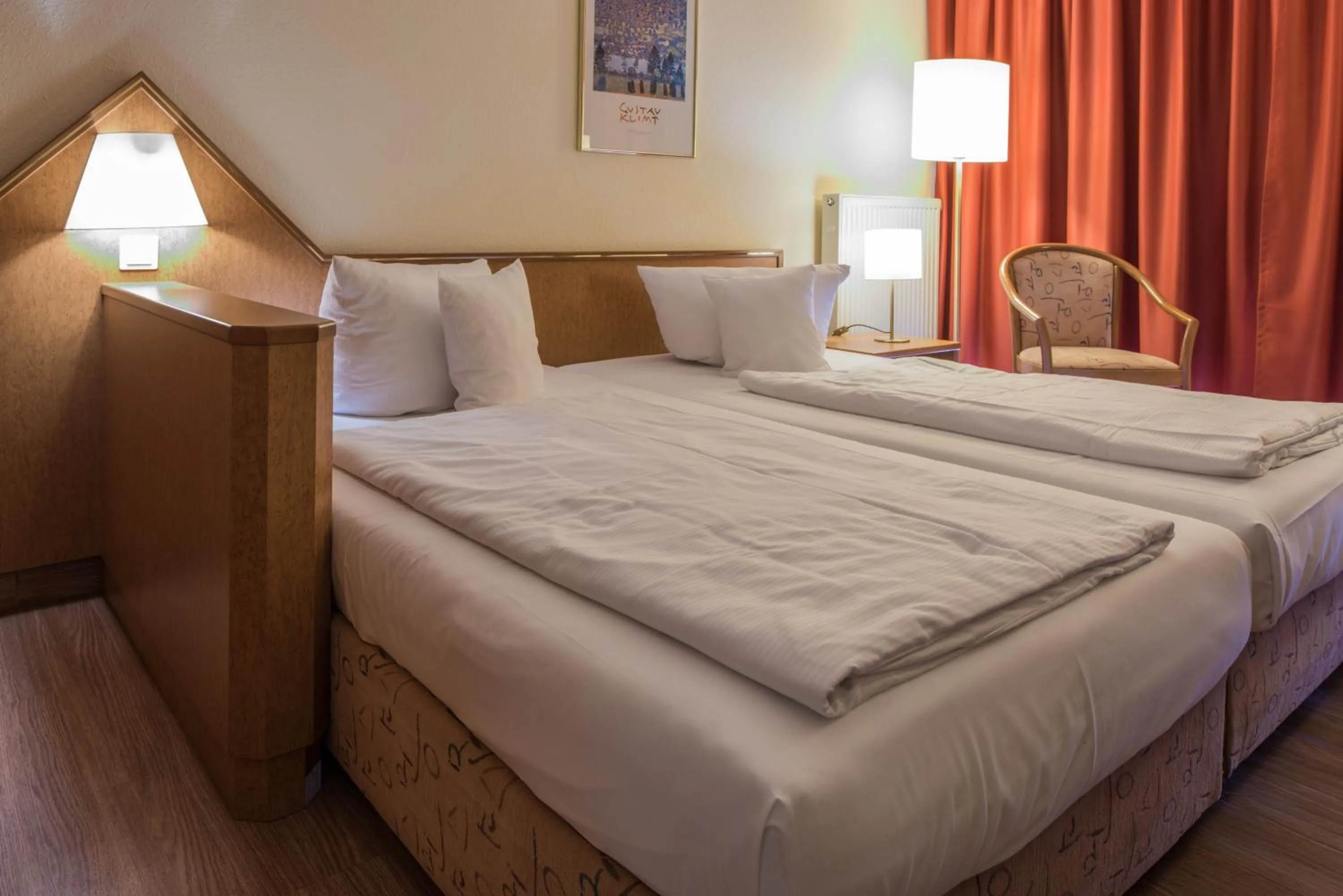 Photo of the whole room, Bed in Hotel Residenz Limburgerhof