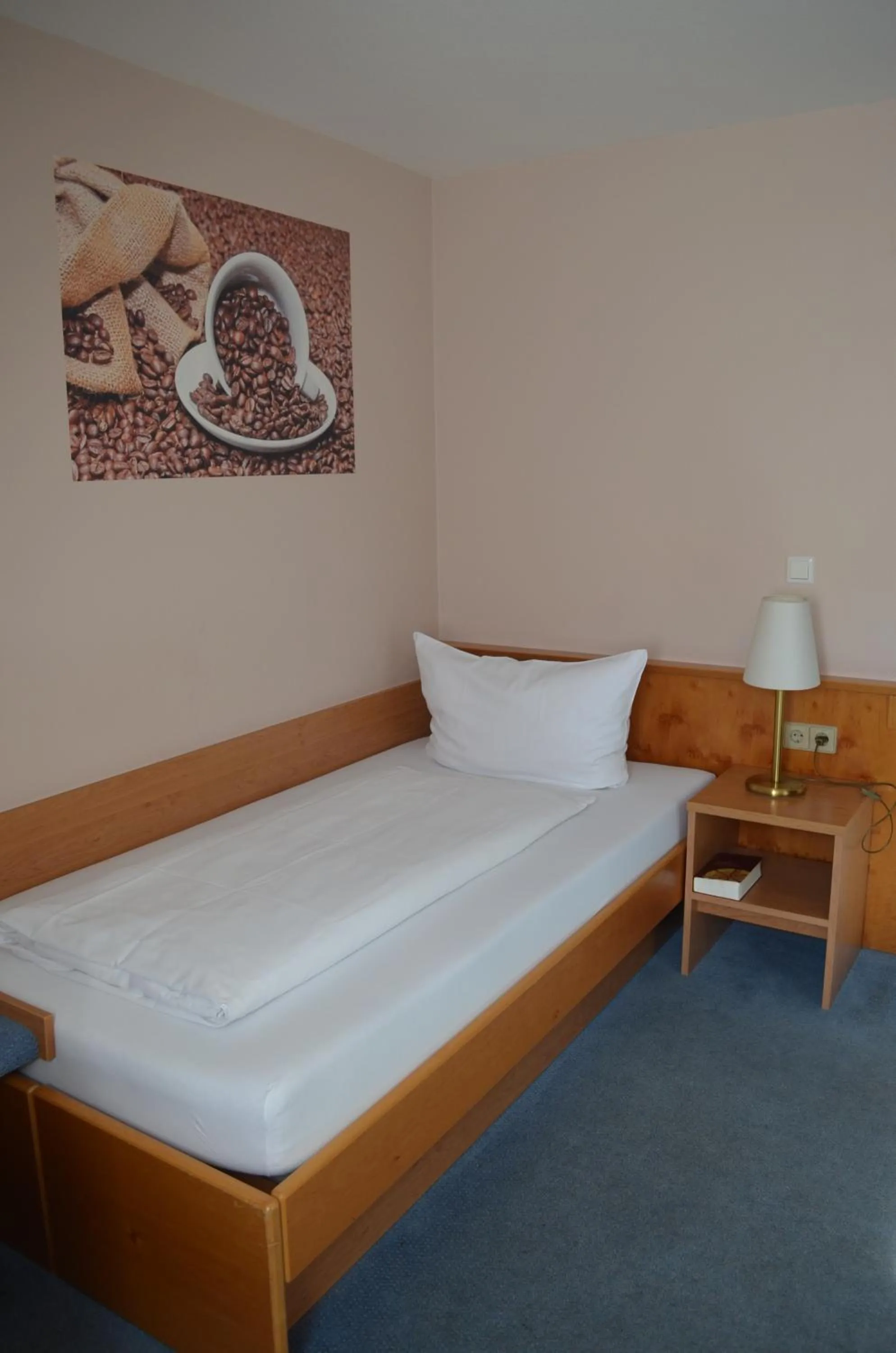 Bed in Hotel Zum Goldenen Mann