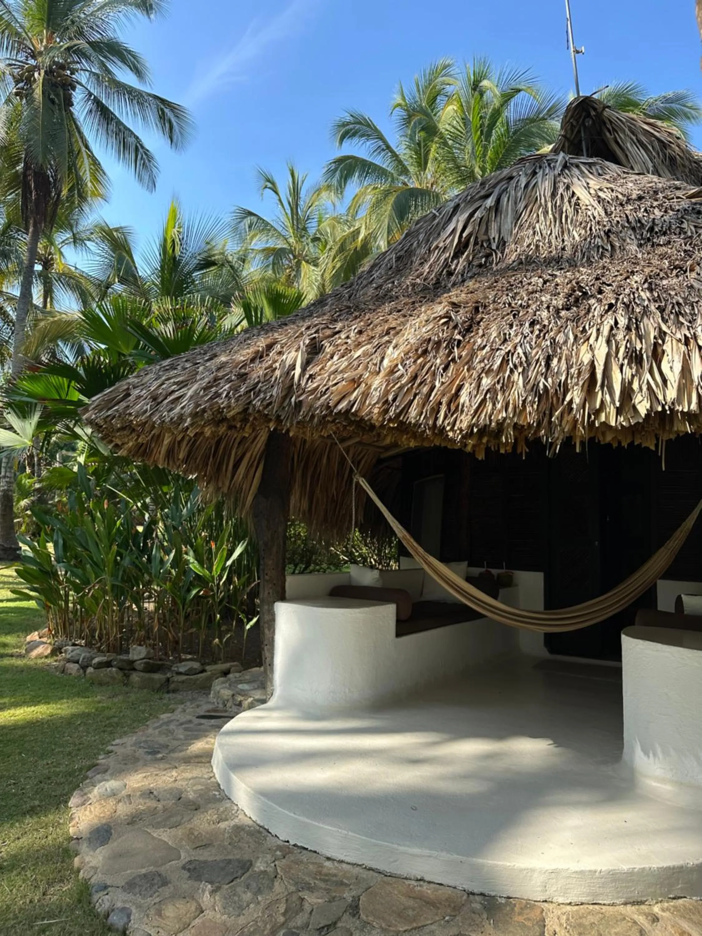 Garden view in Hotel Casalina