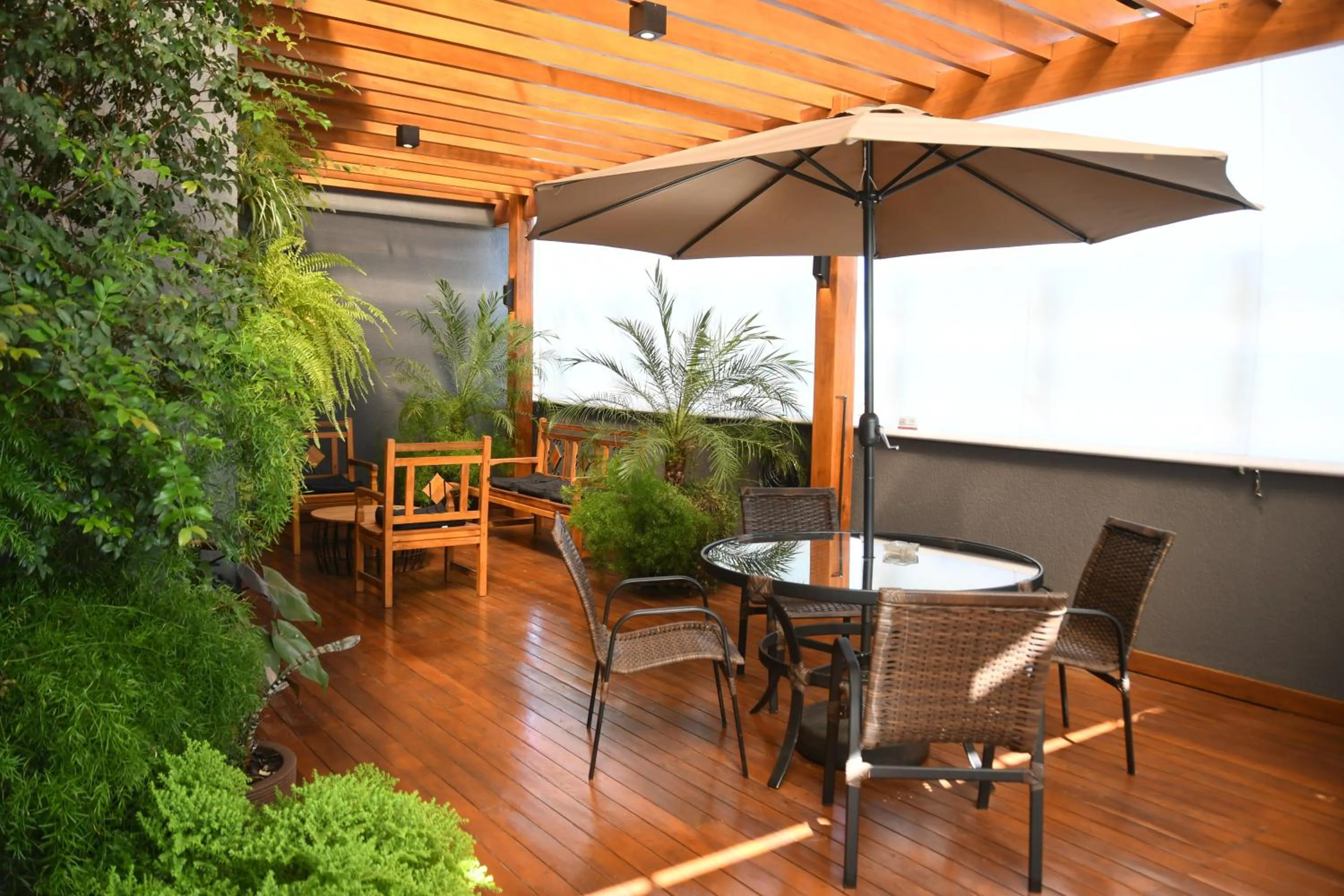 Garden in Hotel Araraquara By Mercure