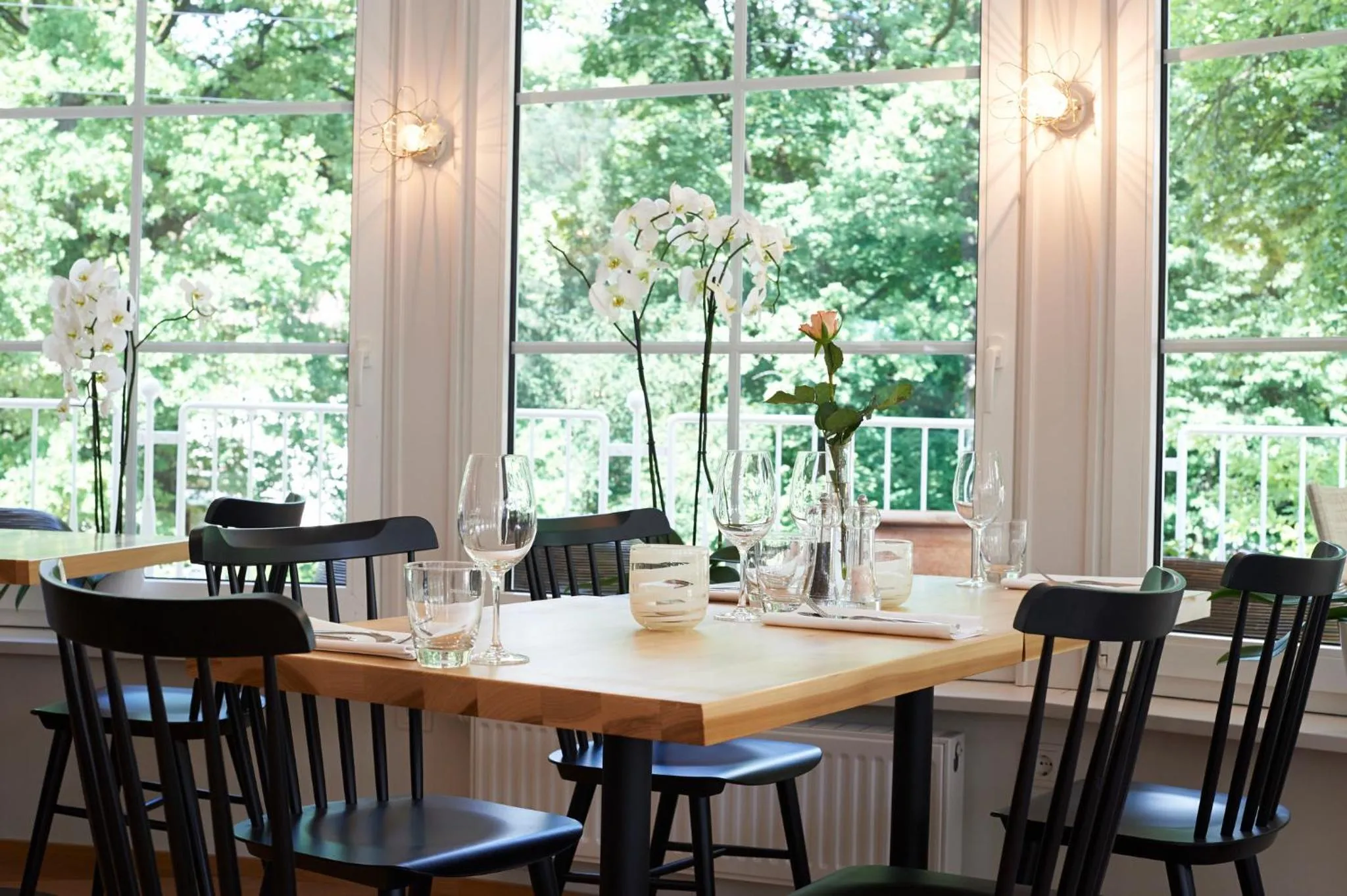 Restaurant/places to eat in Parkhotel Obermenzing