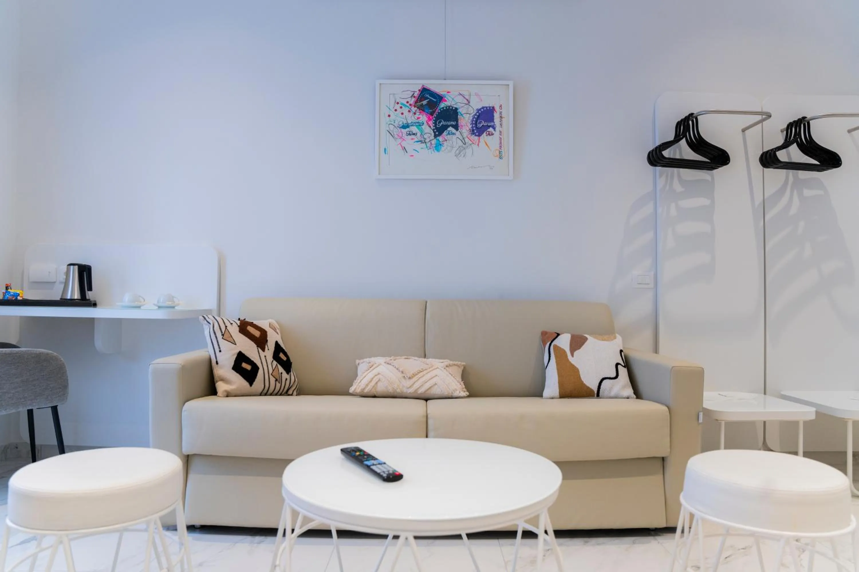 Living room in Soul Art Hotel