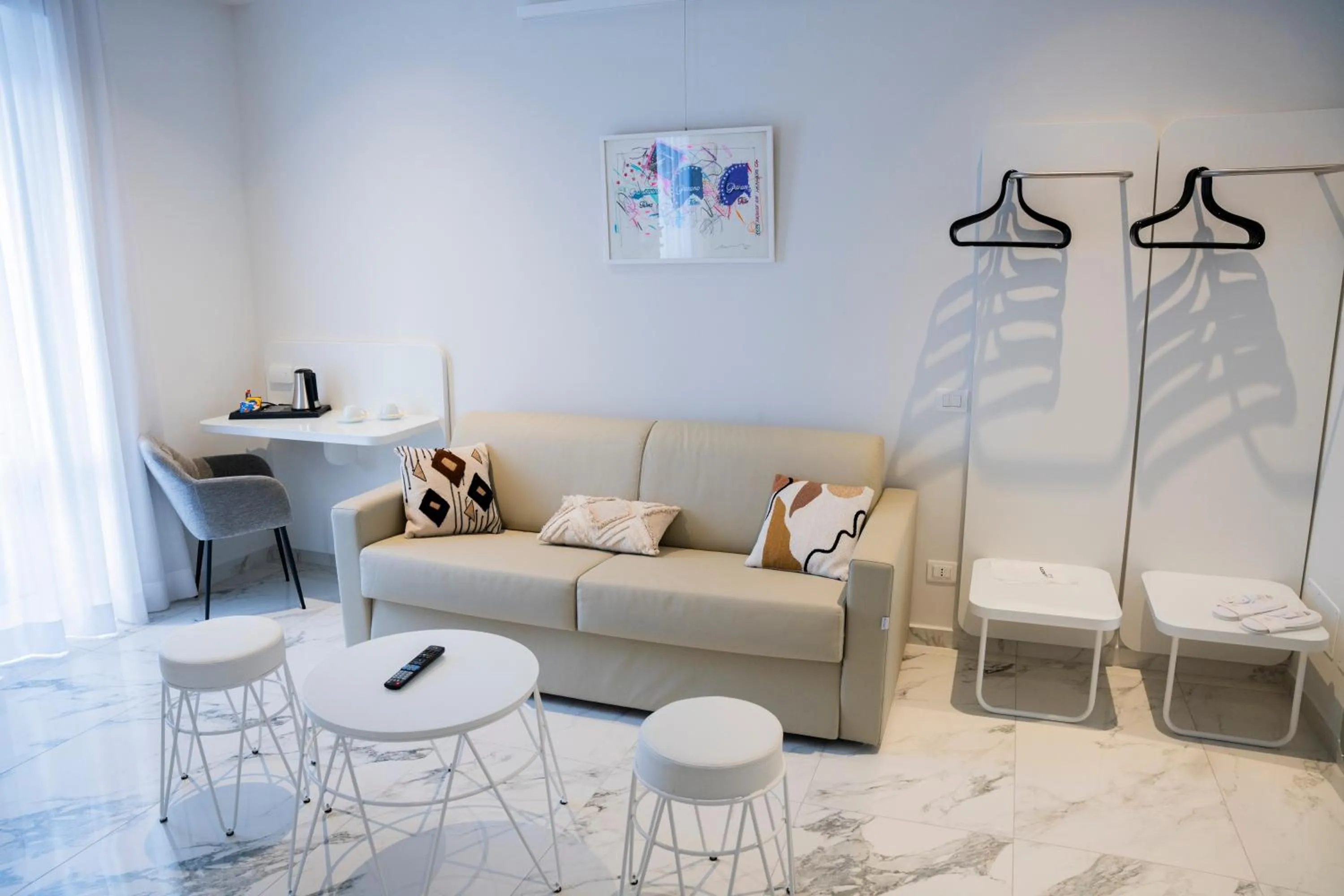 Living room in Soul Art Hotel