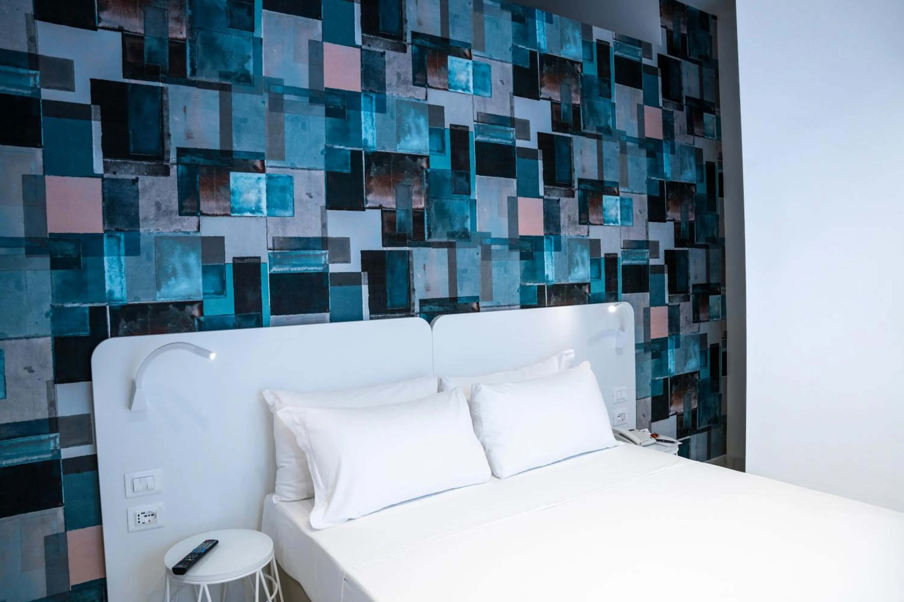 Bed in Soul Art Hotel