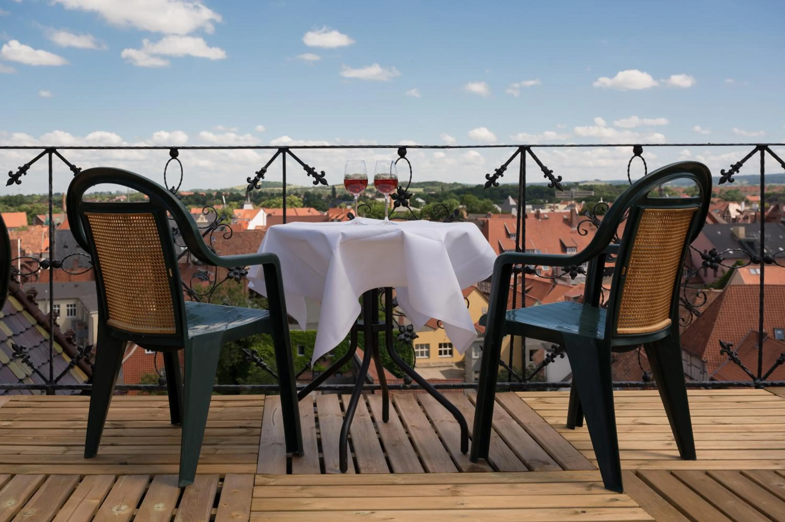 Balcony/Terrace in Schlosshotel zum Markgrafen