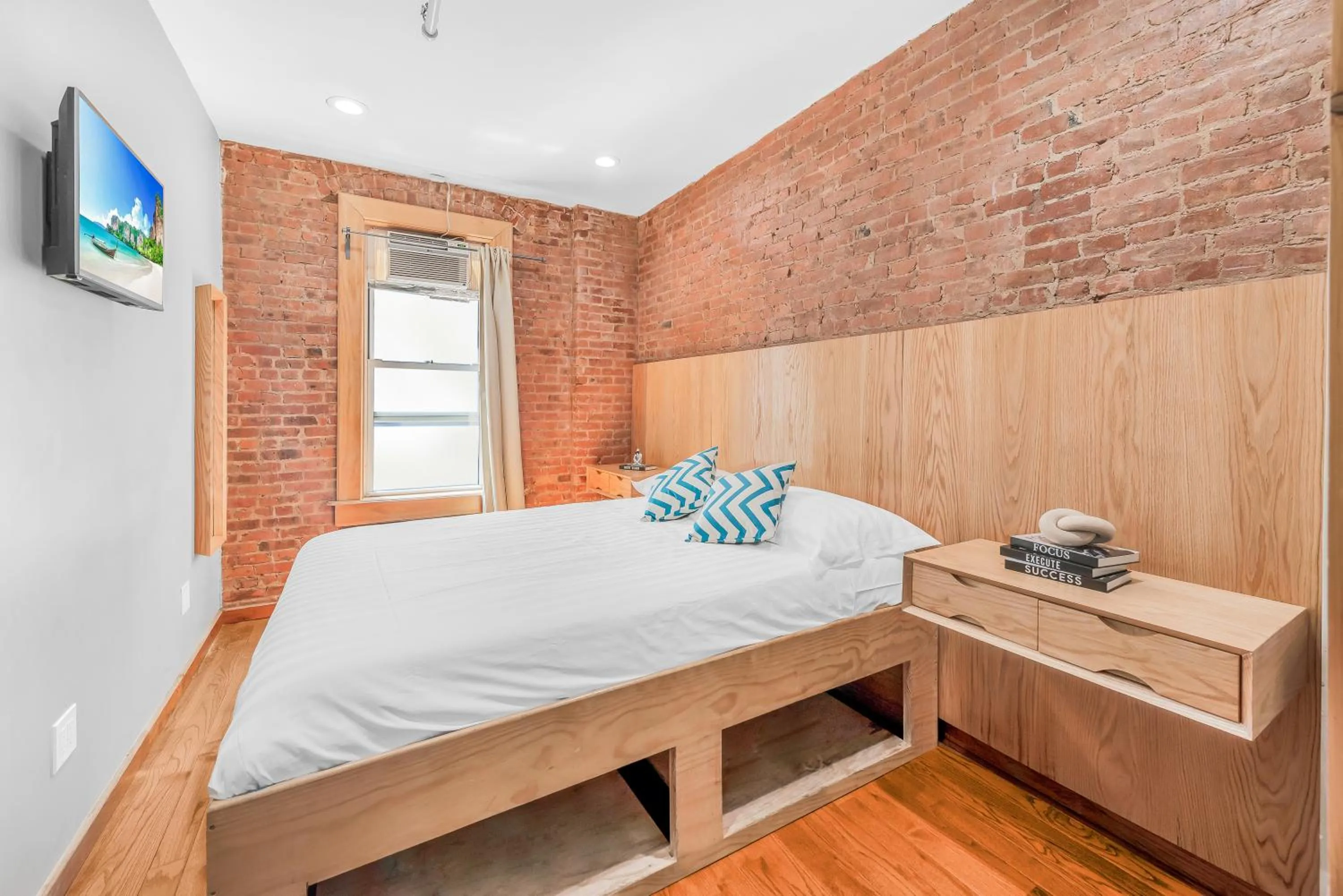 Bed in Morris Guest House