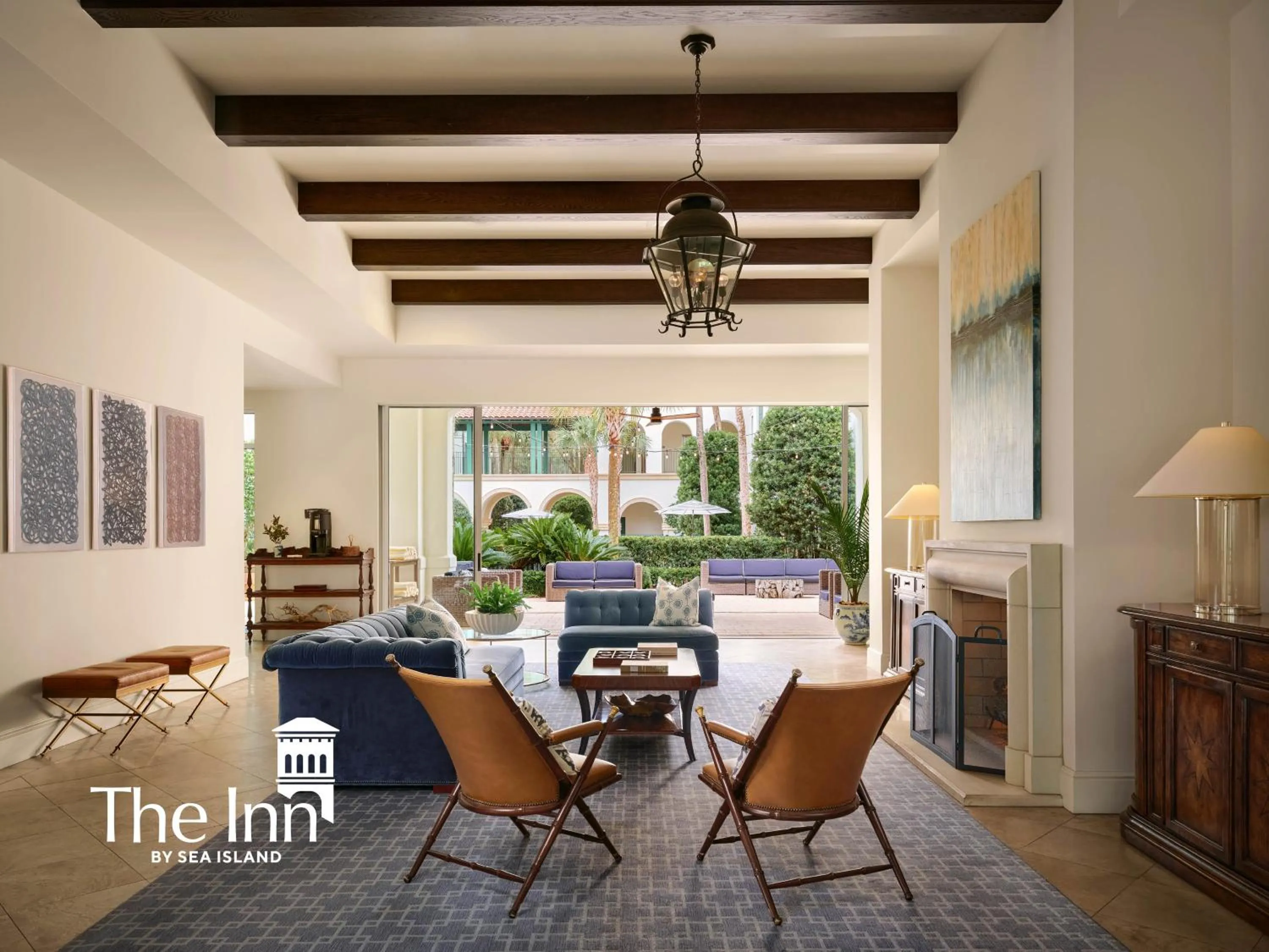 Lobby or reception in The Inn by Sea Island