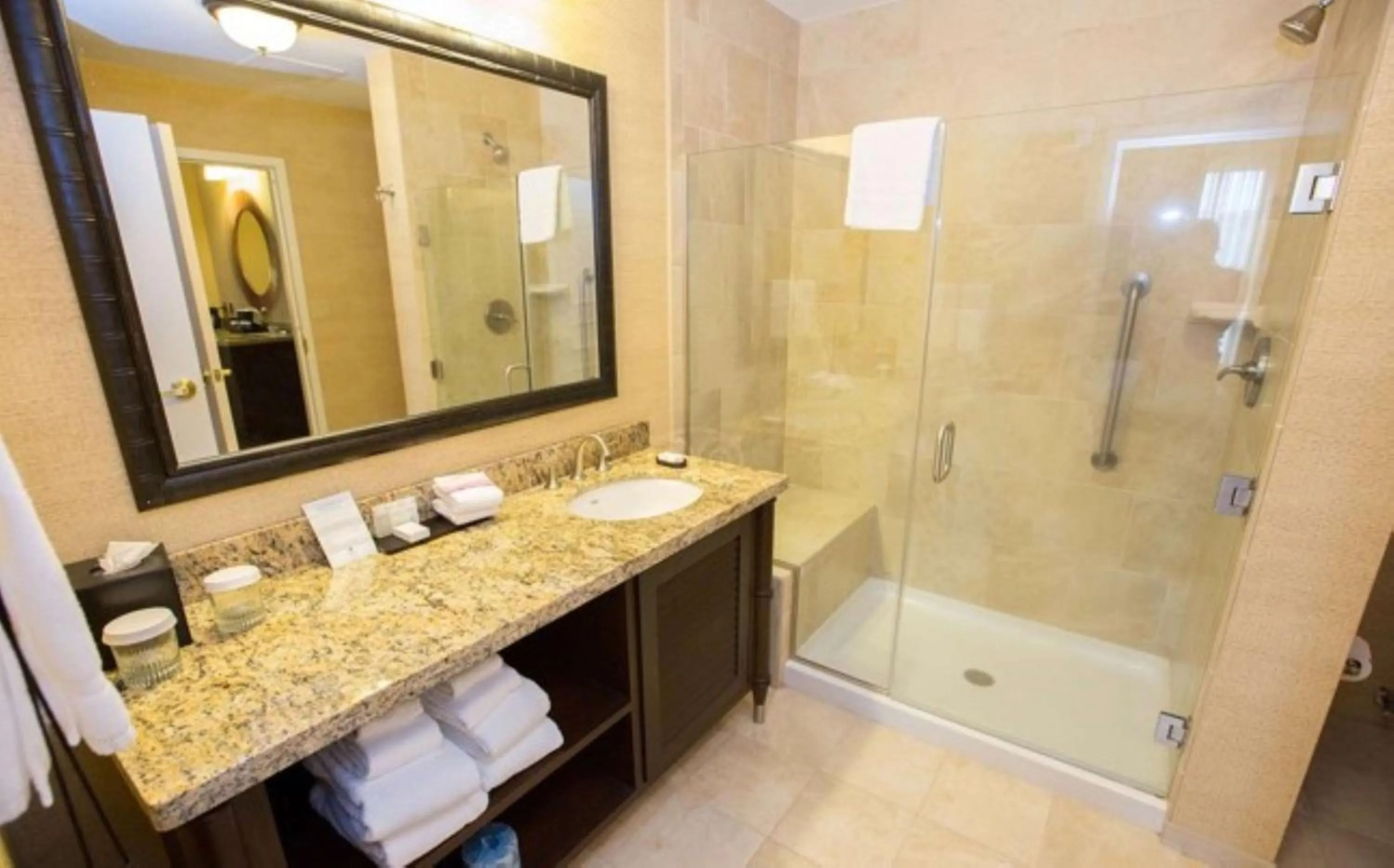 Bathroom in Embassy Suites Savannah Historic District