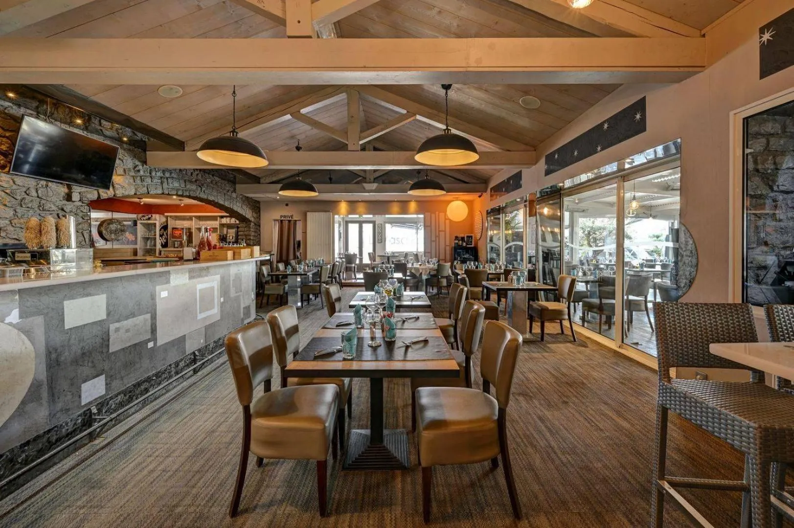 Restaurant/places to eat in Le Mas d'Estello