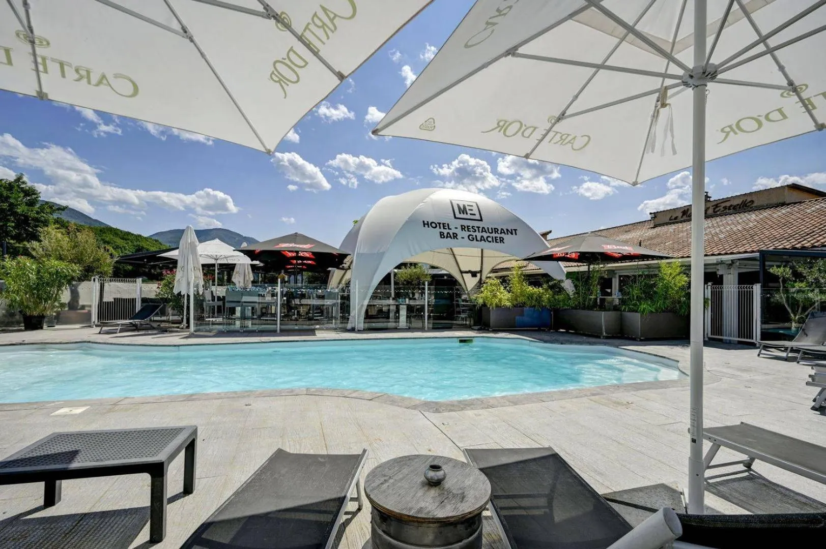 Swimming pool in Le Mas d'Estello