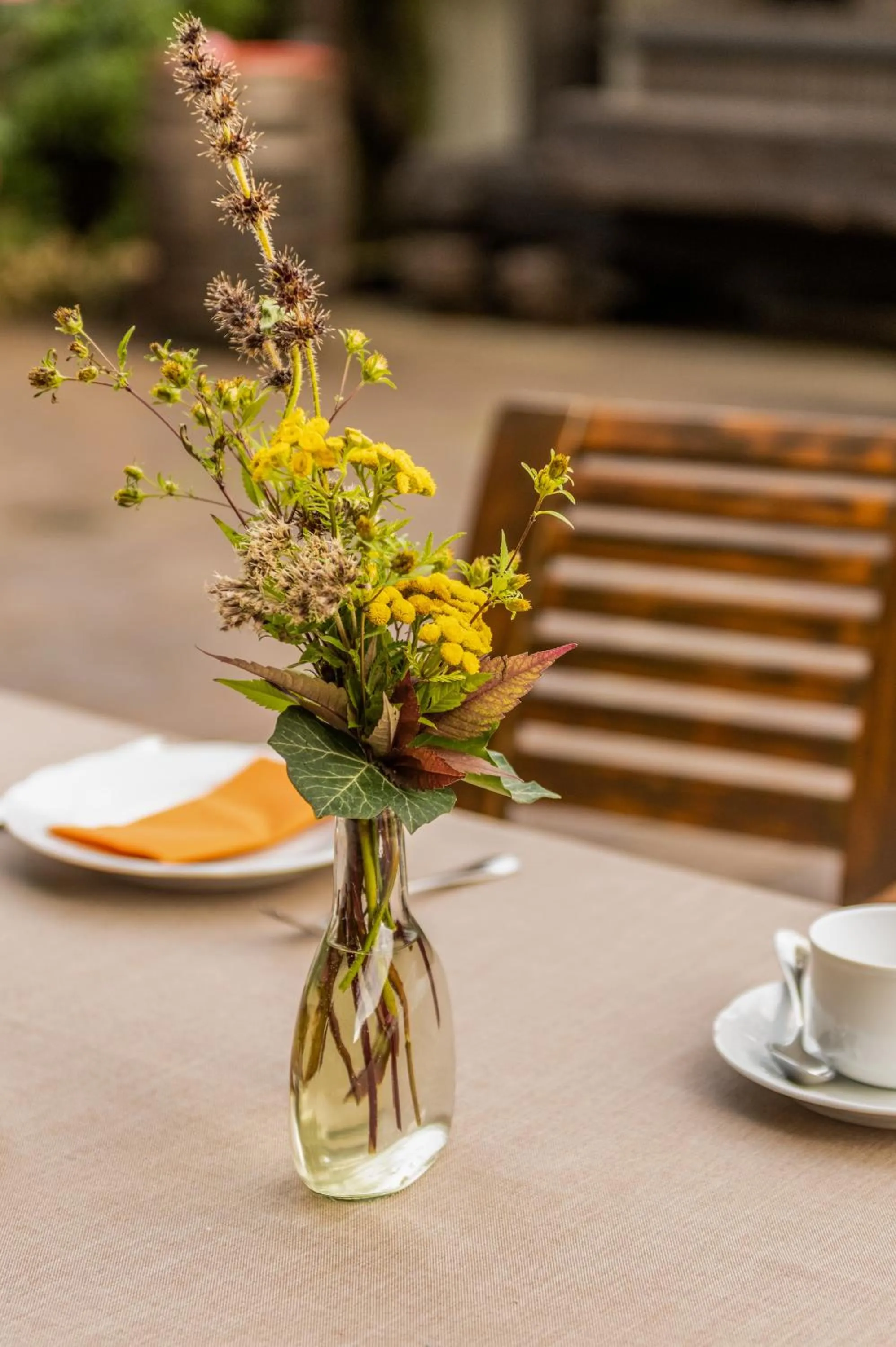 Patio in Hotel & Weinhaus Anker