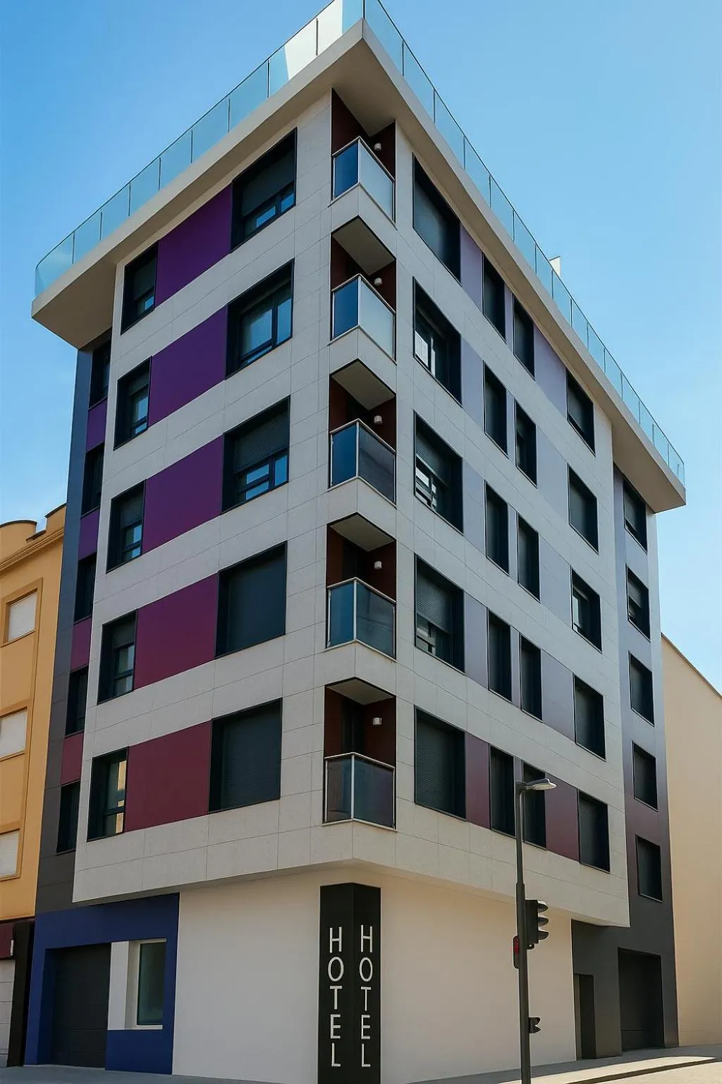 Property building in Apartahotel Aranda Flex Living