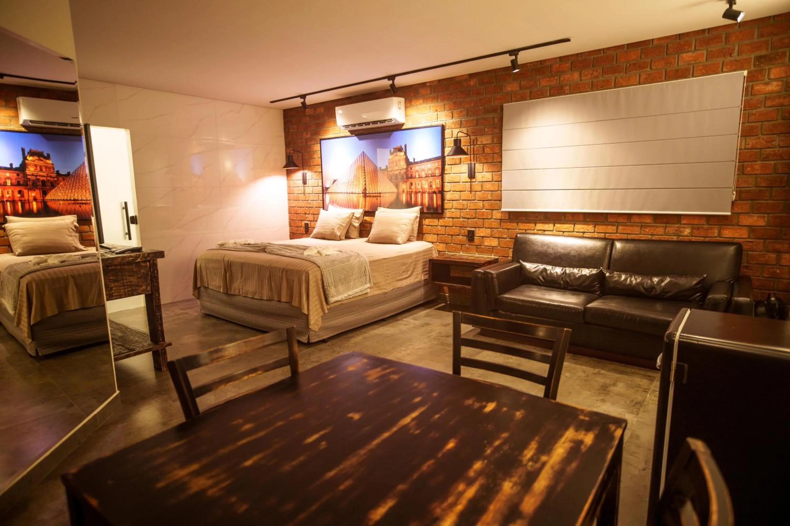 Seating area in W4 Hotel