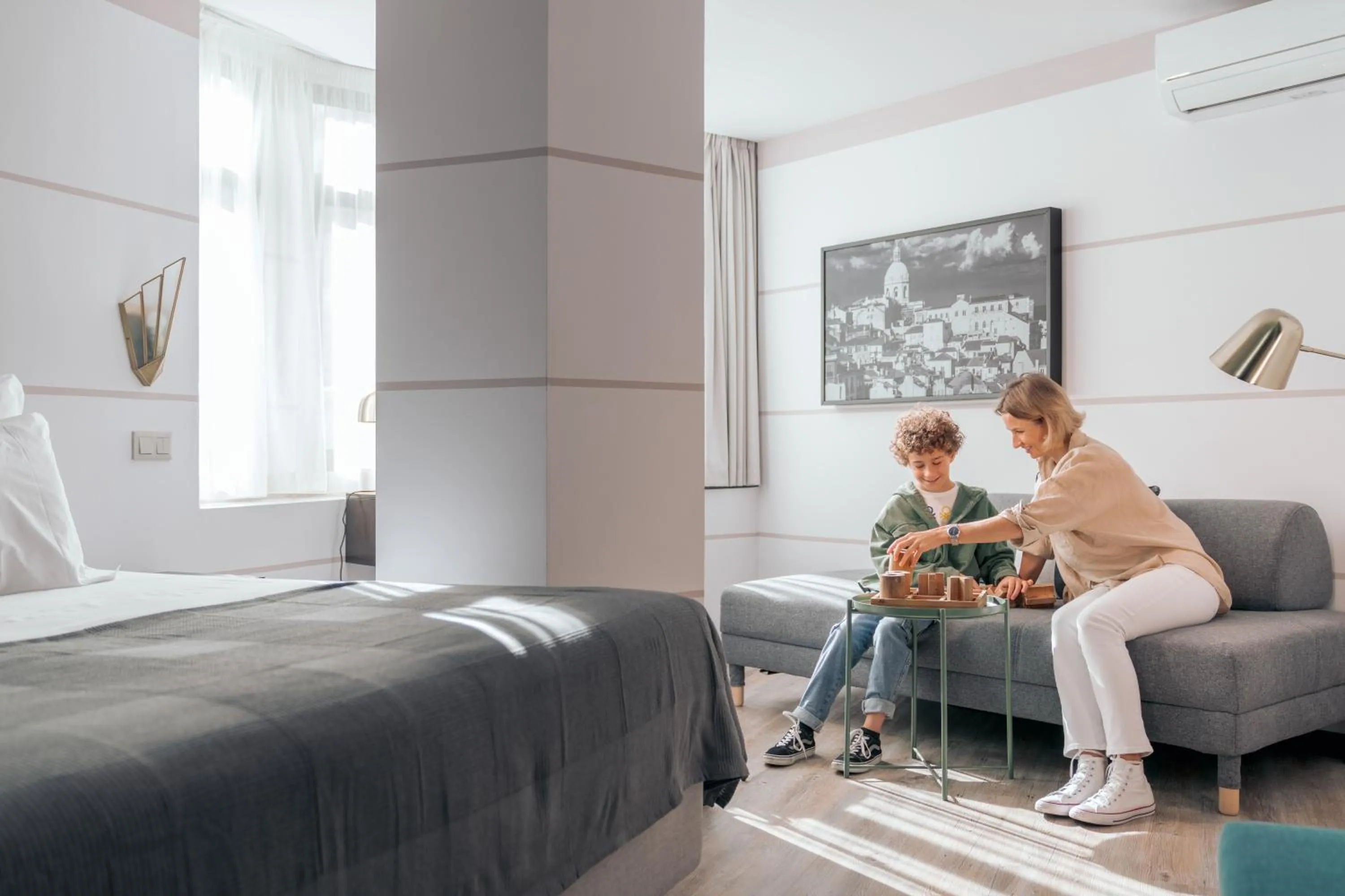 Seating area in Pestana Lisboa Vintage City Center Suites