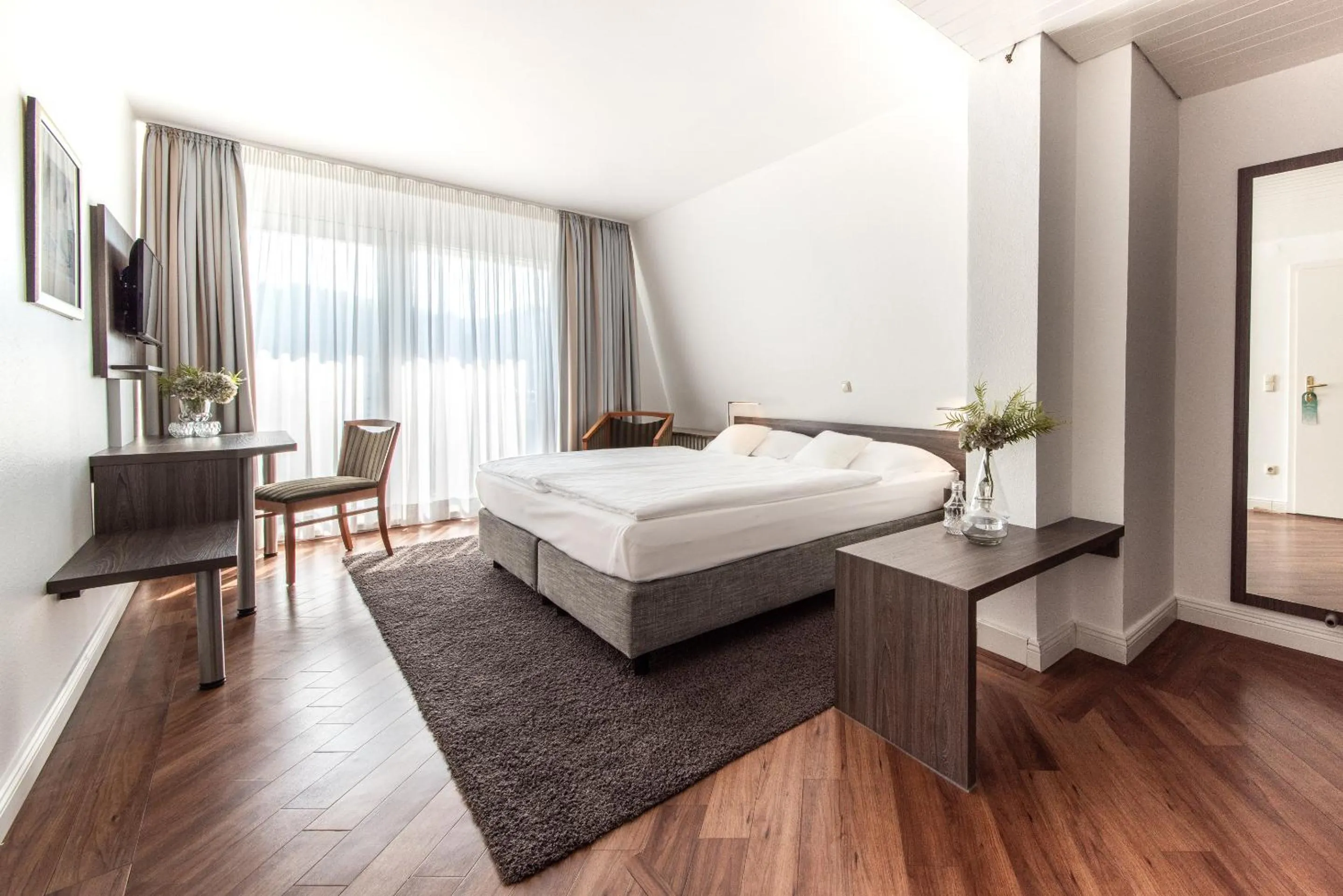 Bedroom, Bed in Hotel Friederike