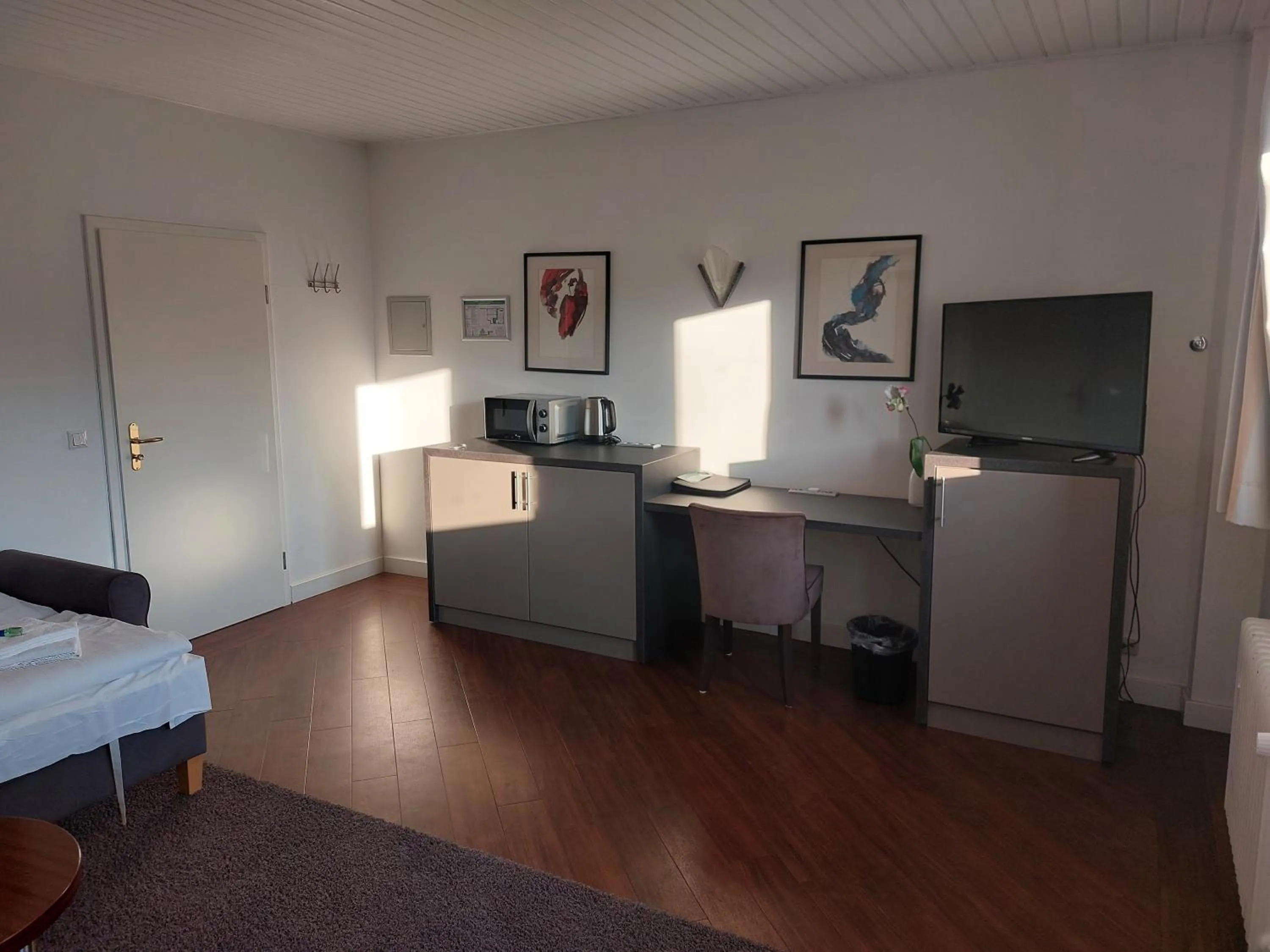 Kitchen or kitchenette in Hotel Friederike