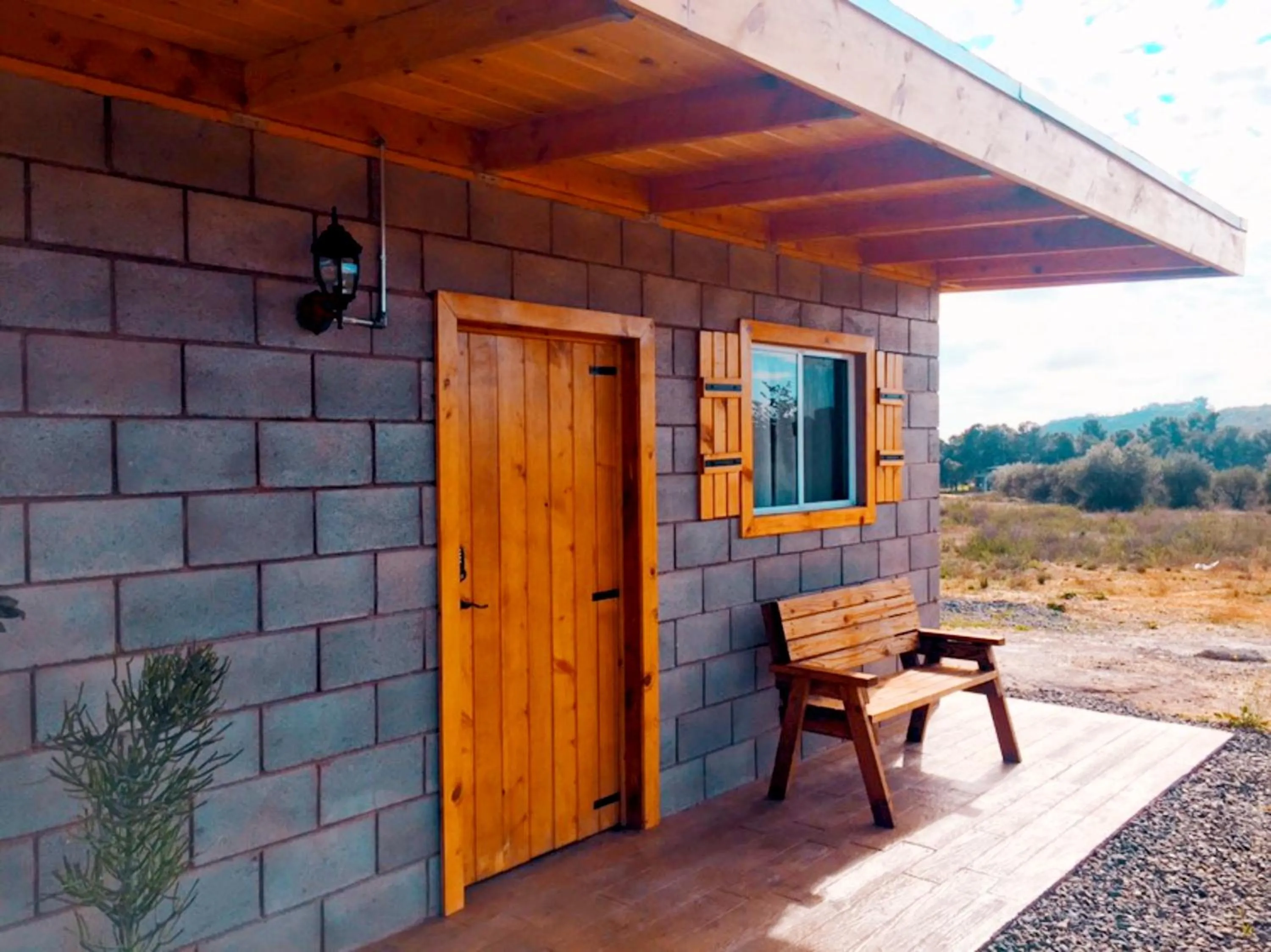 Facade/entrance in Cabaña San Tony