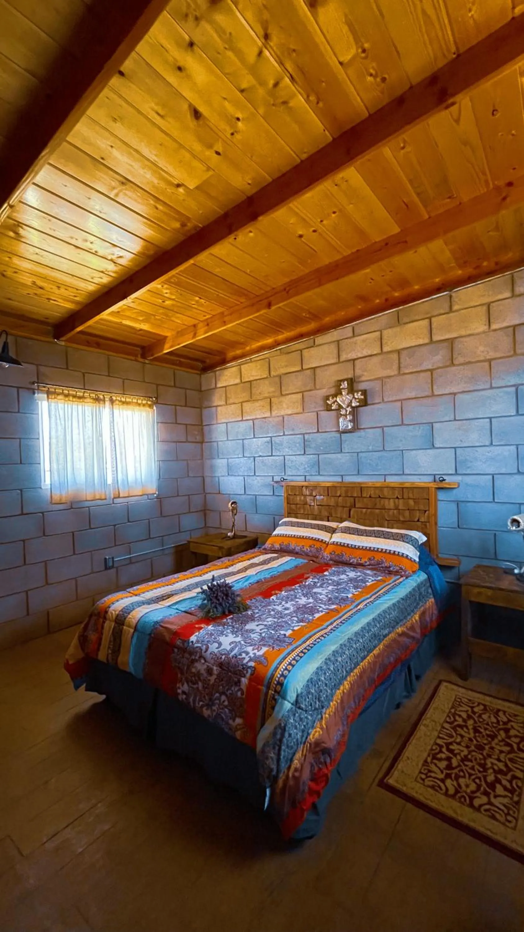 Bed in Cabaña San Tony