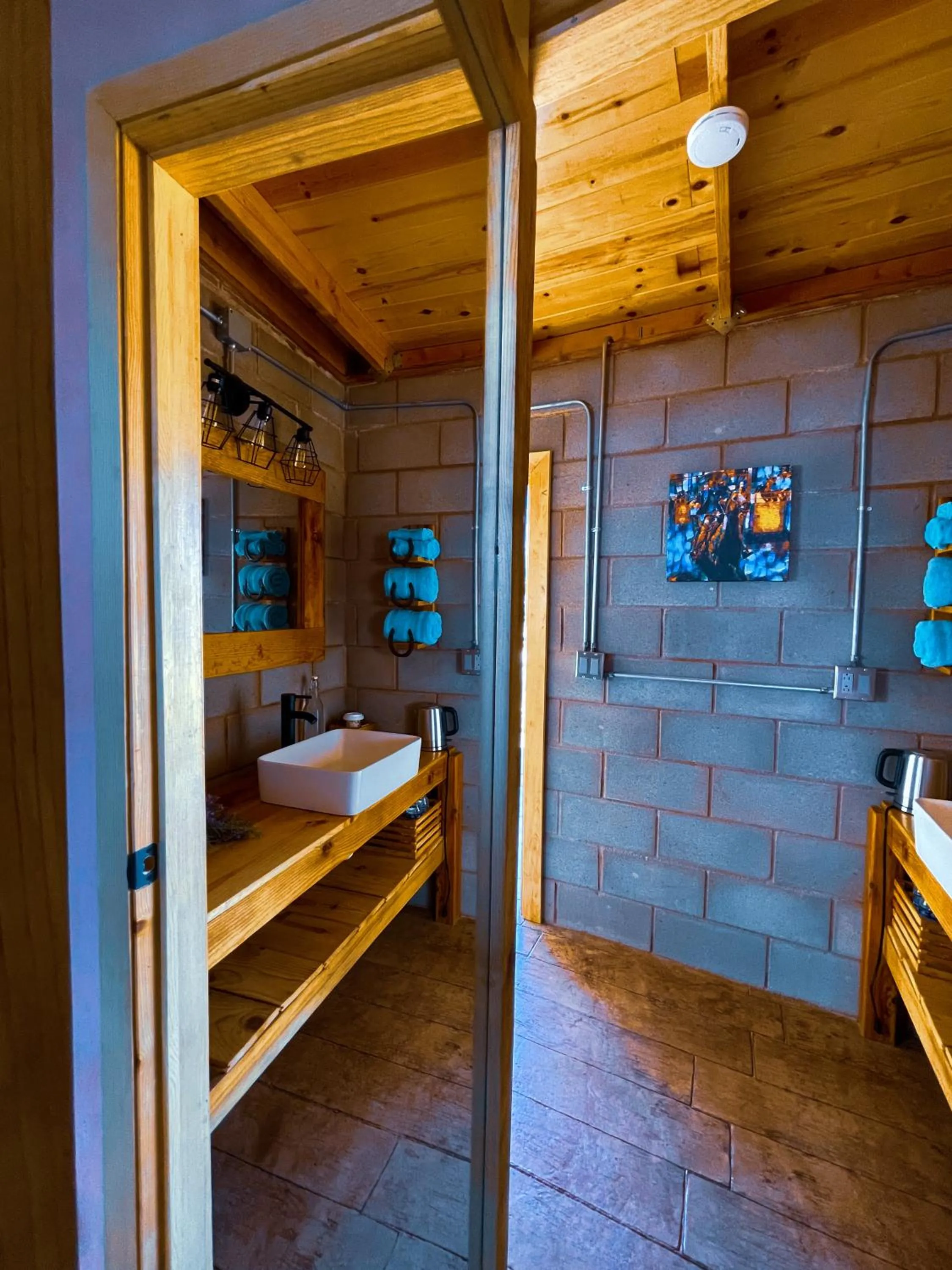 Bed in Cabaña San Tony