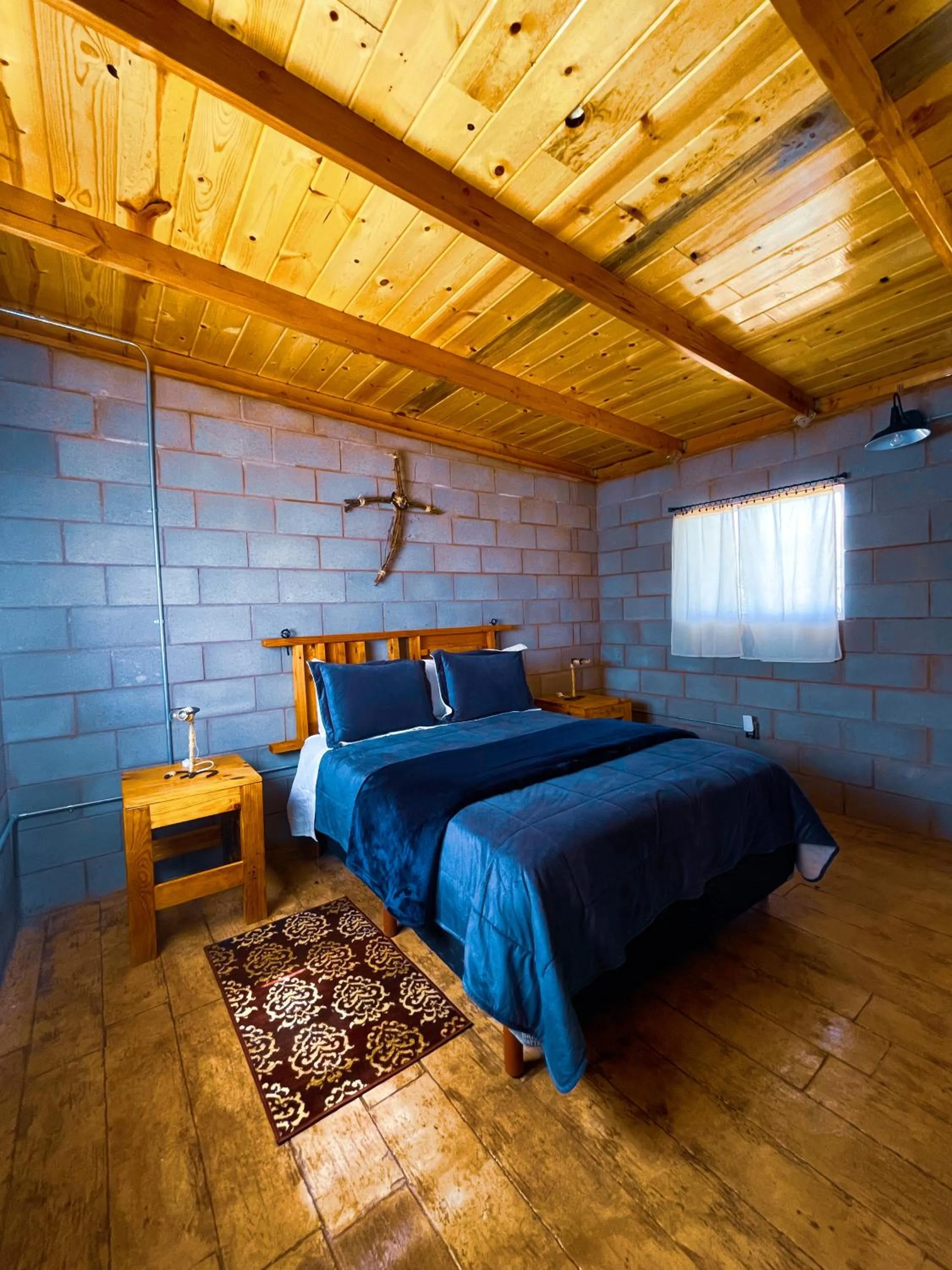 Bed in Cabaña San Tony