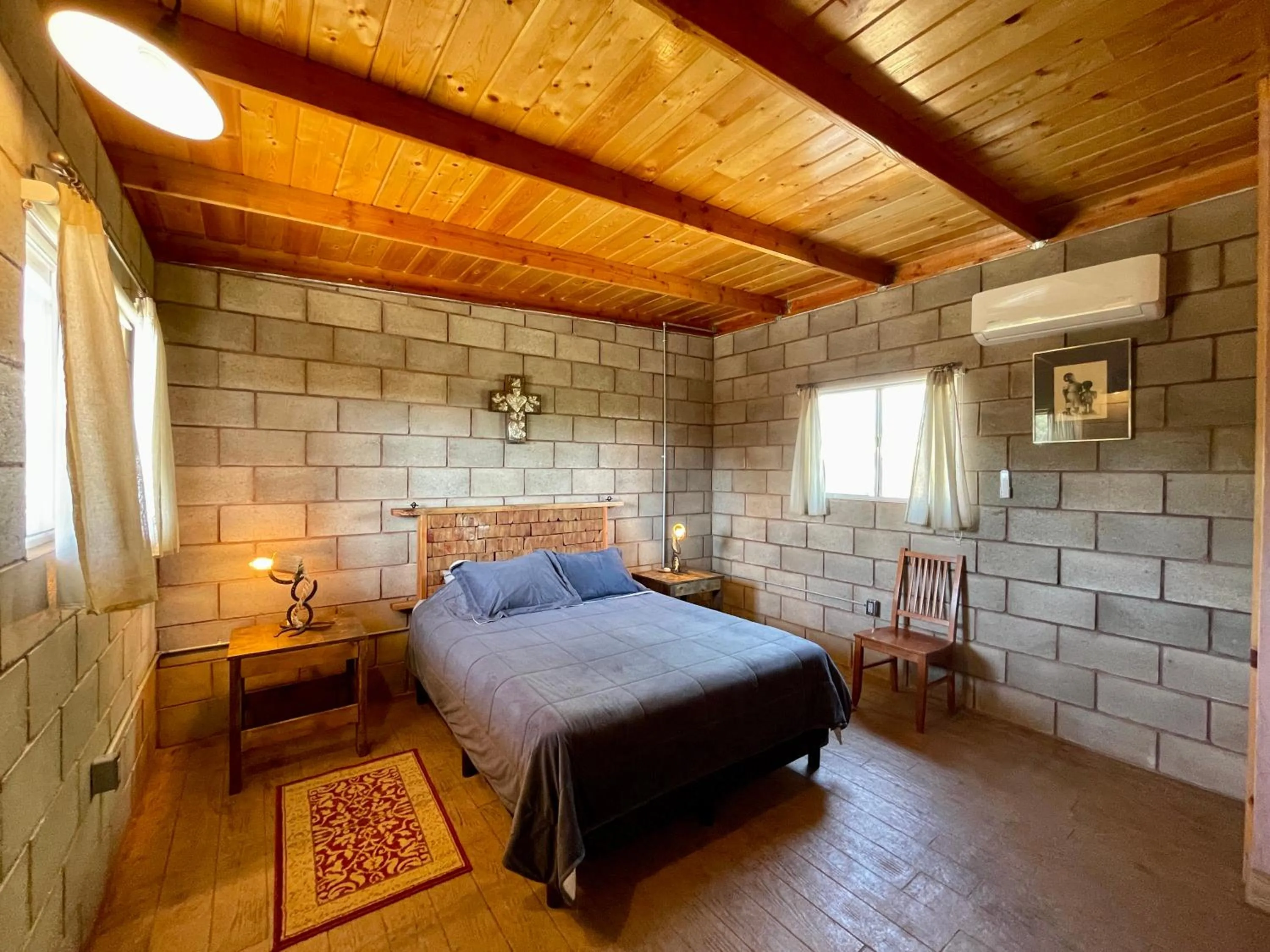 Bed in Cabaña San Tony