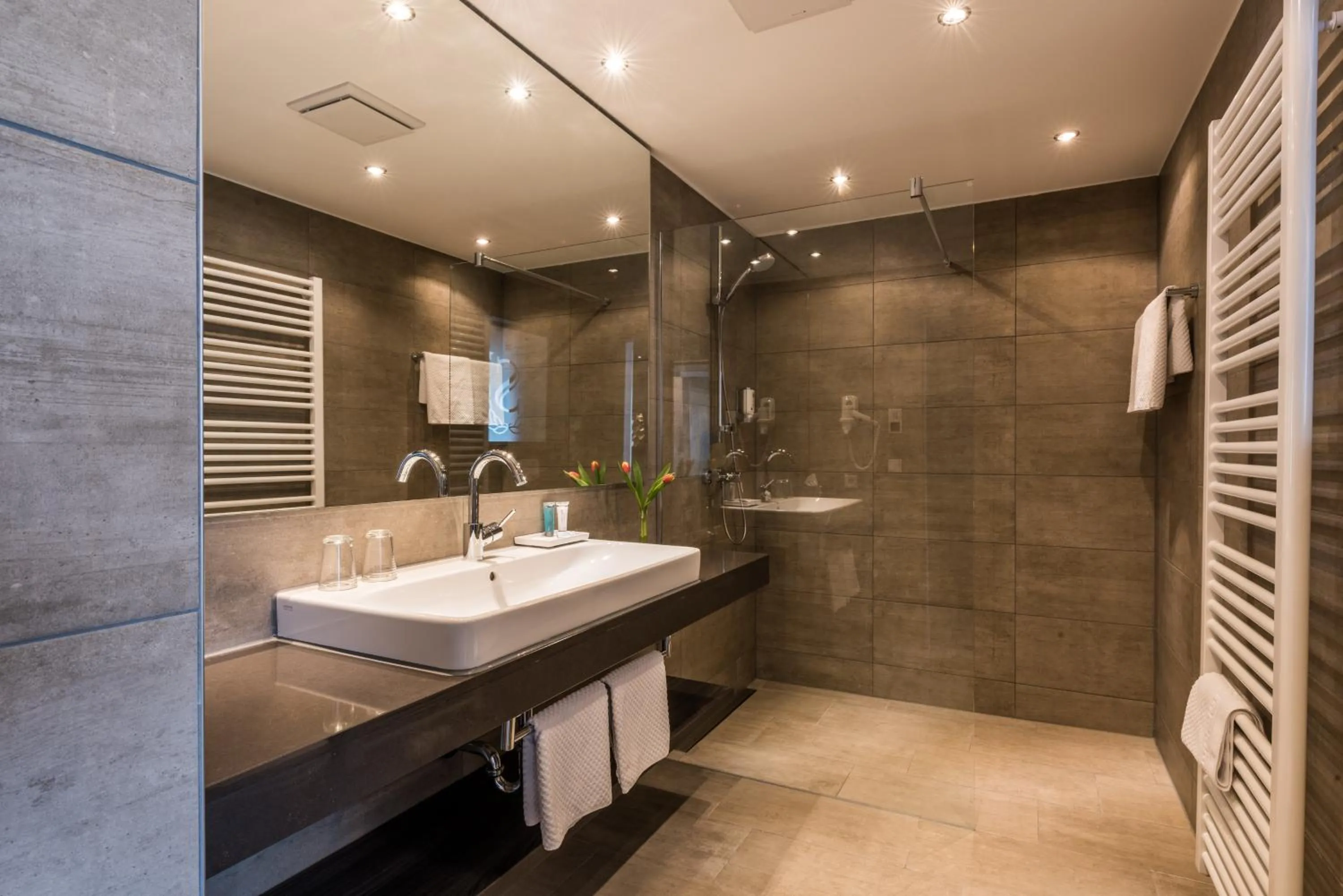 Bathroom in Hotel Säntis