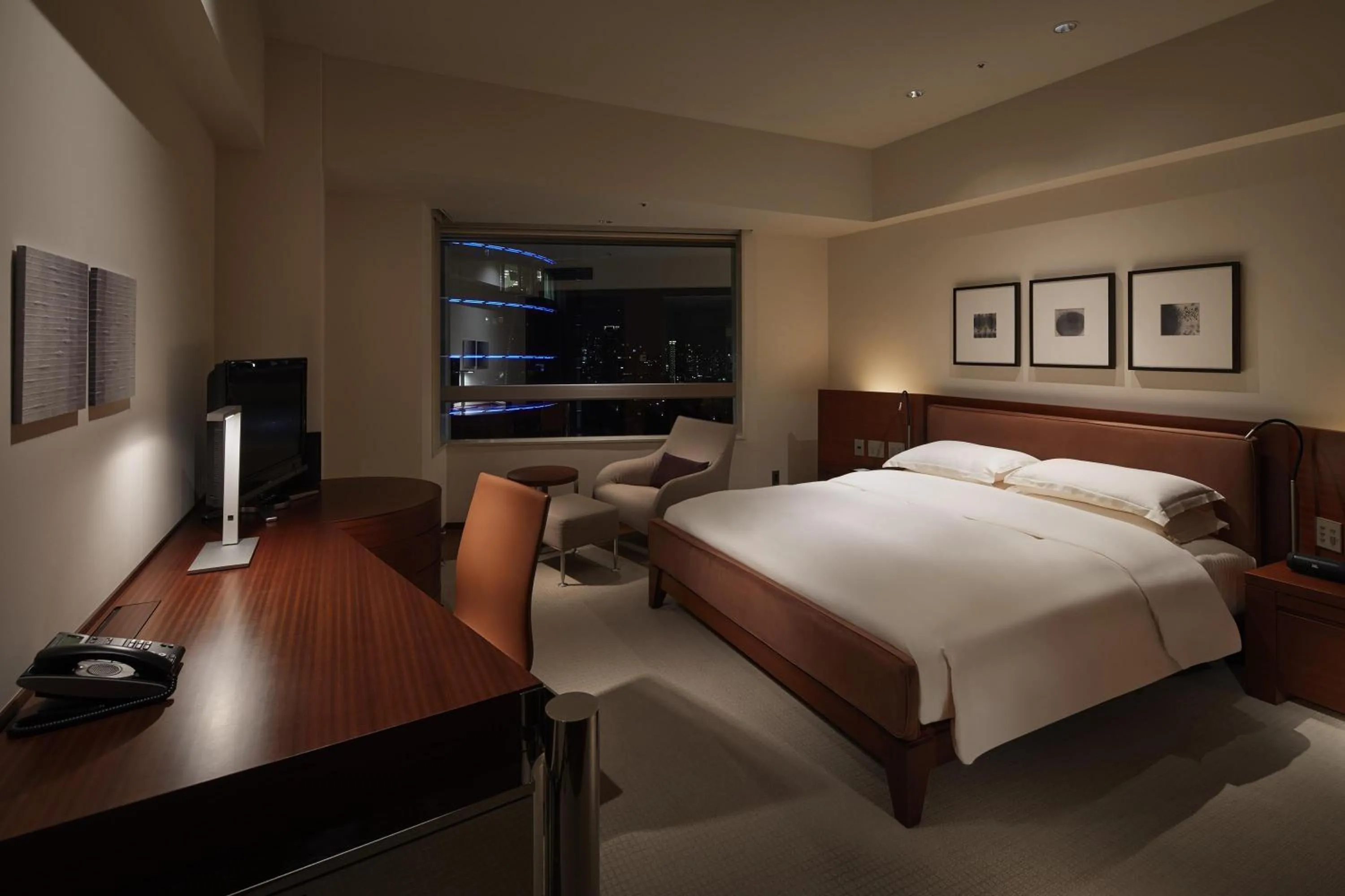 Bedroom, Bed in Grand Hyatt Tokyo