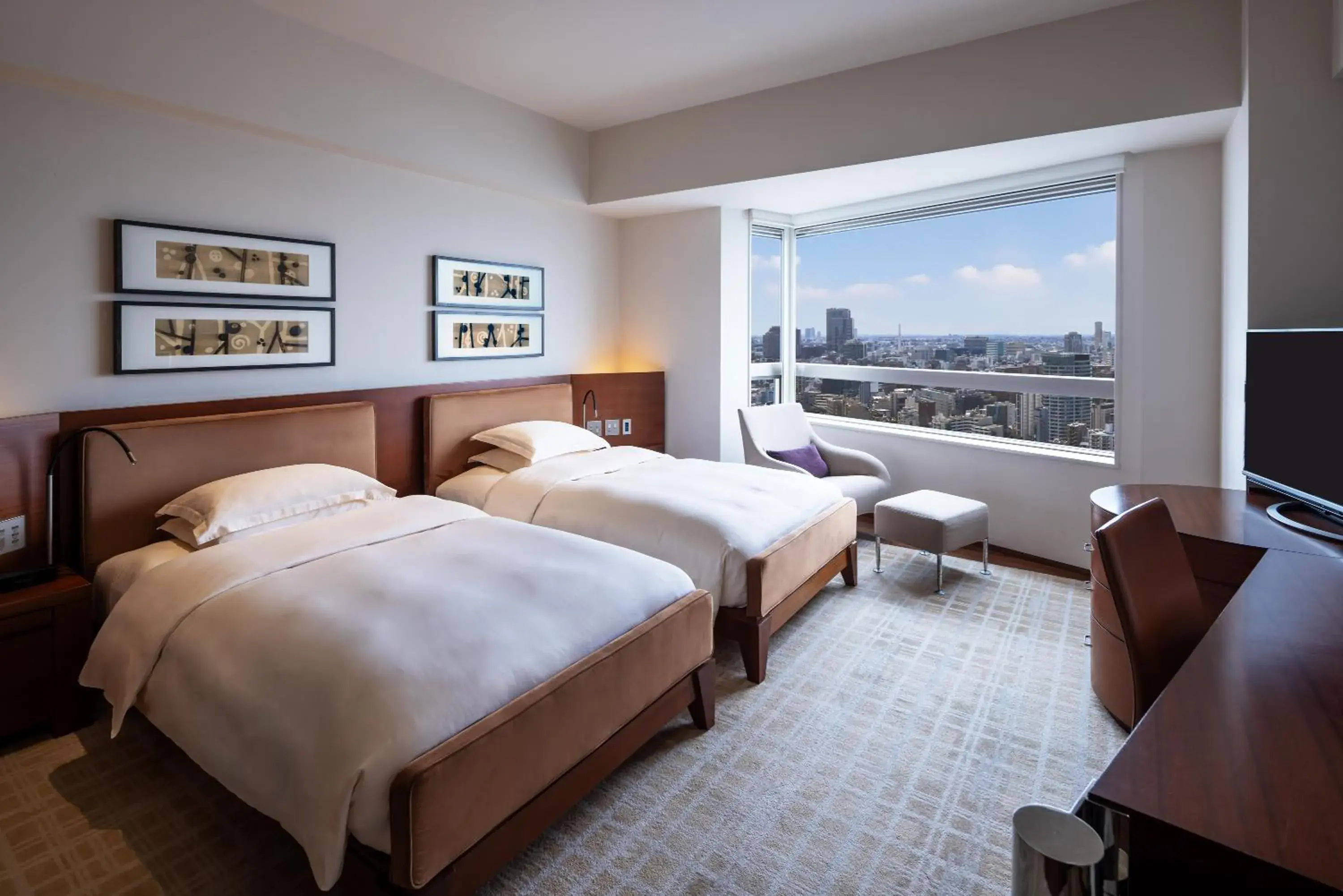 Twin Room with City View in Grand Hyatt Tokyo Twin Room with City View in Grand Hyatt Tokyo