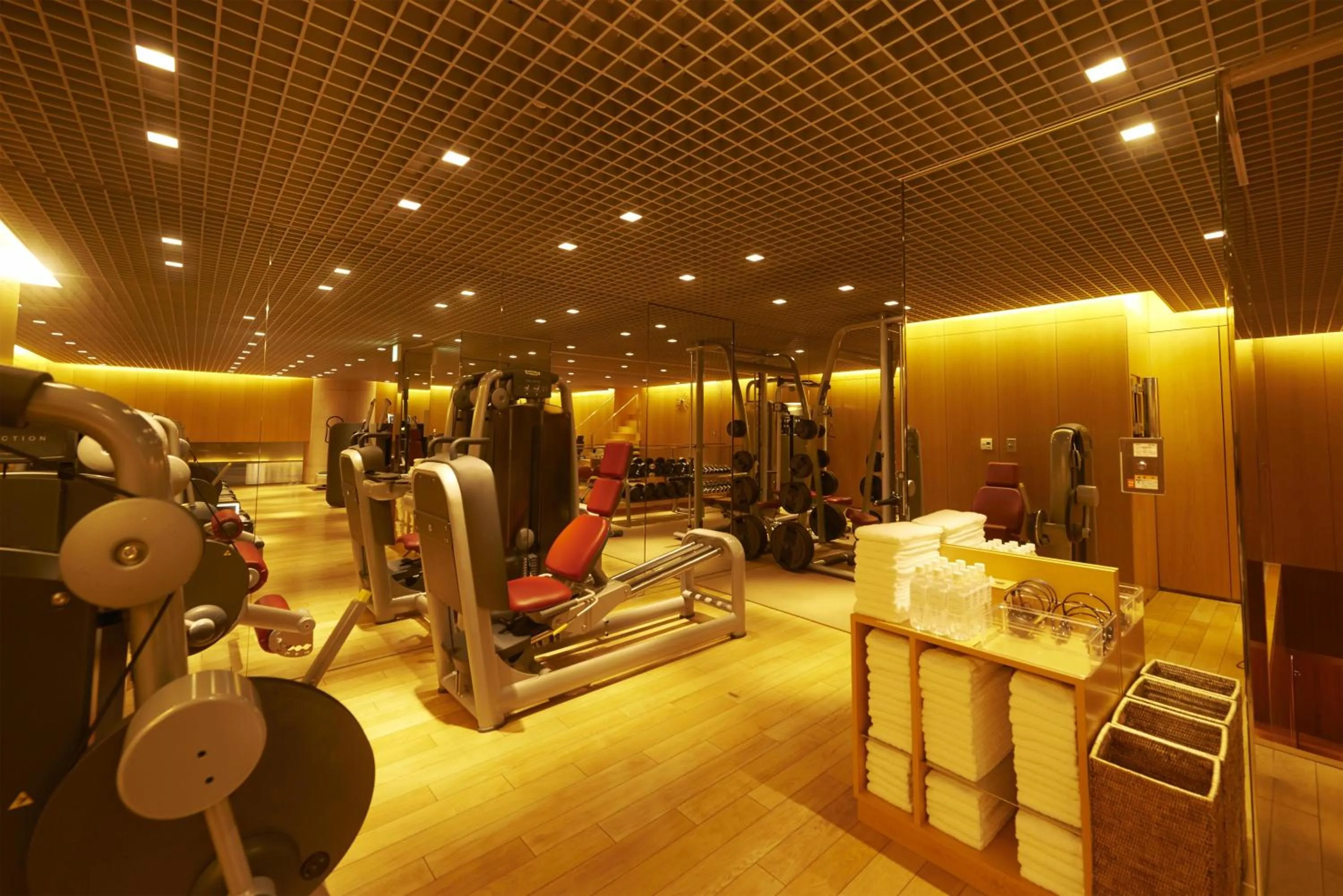 Fitness centre/facilities in Grand Hyatt Tokyo