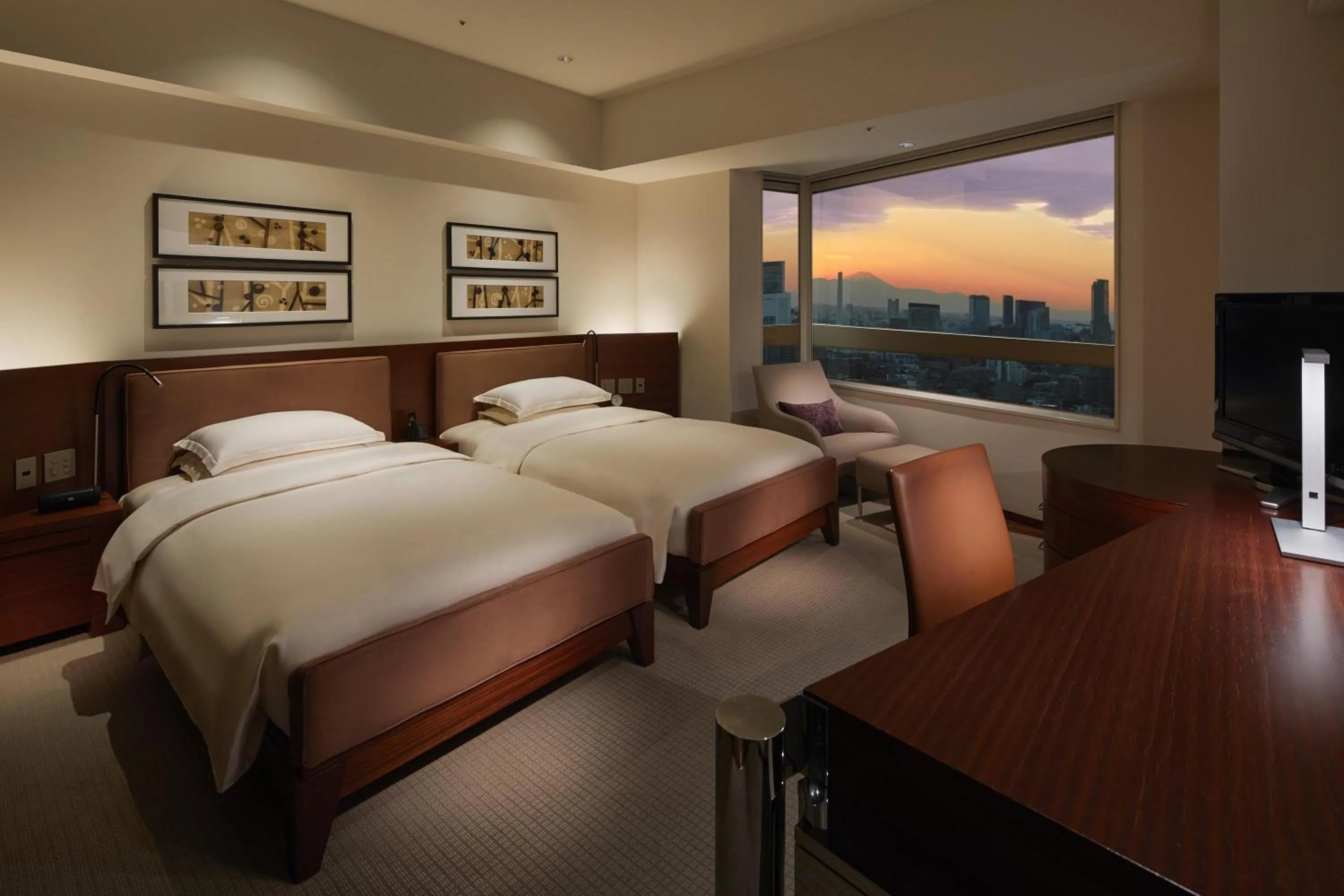 Bedroom, Bed in Grand Hyatt Tokyo