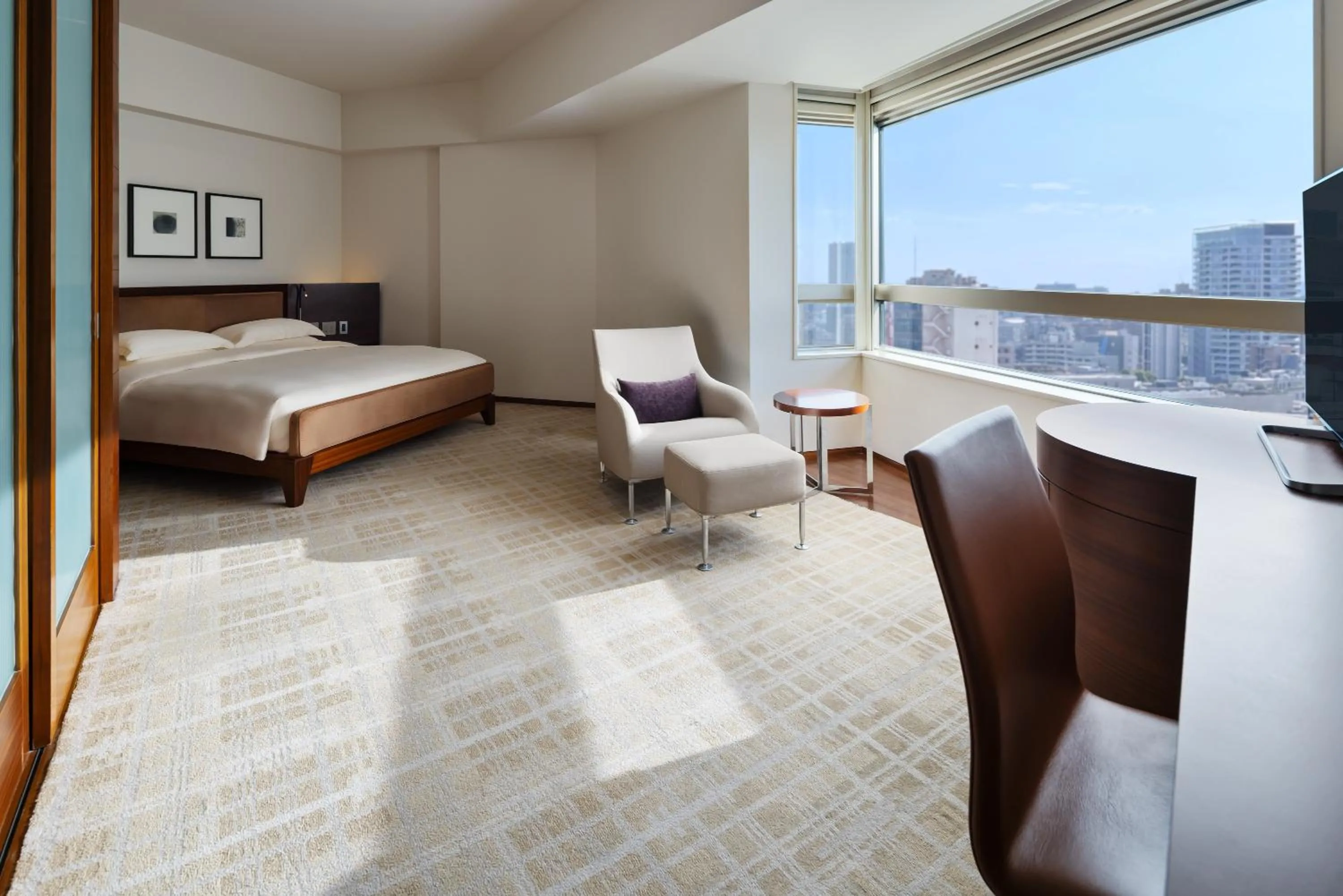 Bedroom, Bed in Grand Hyatt Tokyo