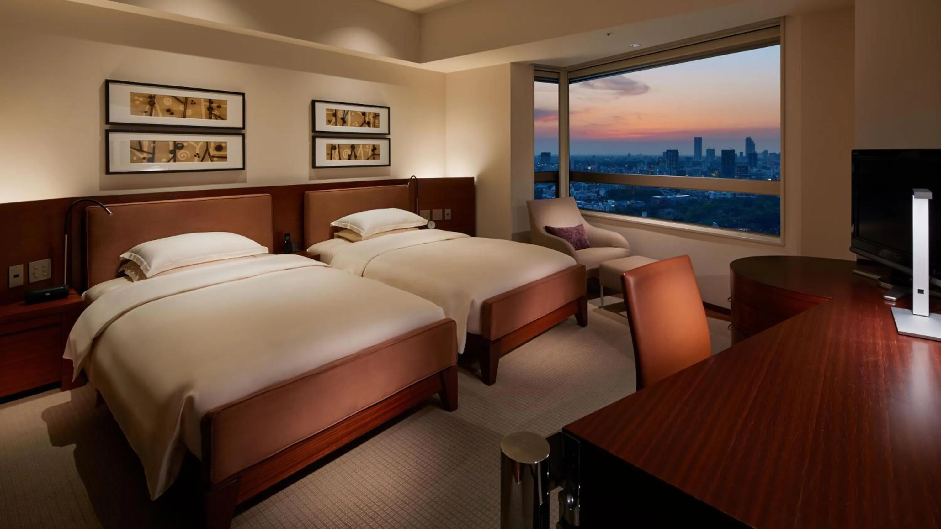 Bedroom, Bed in Grand Hyatt Tokyo