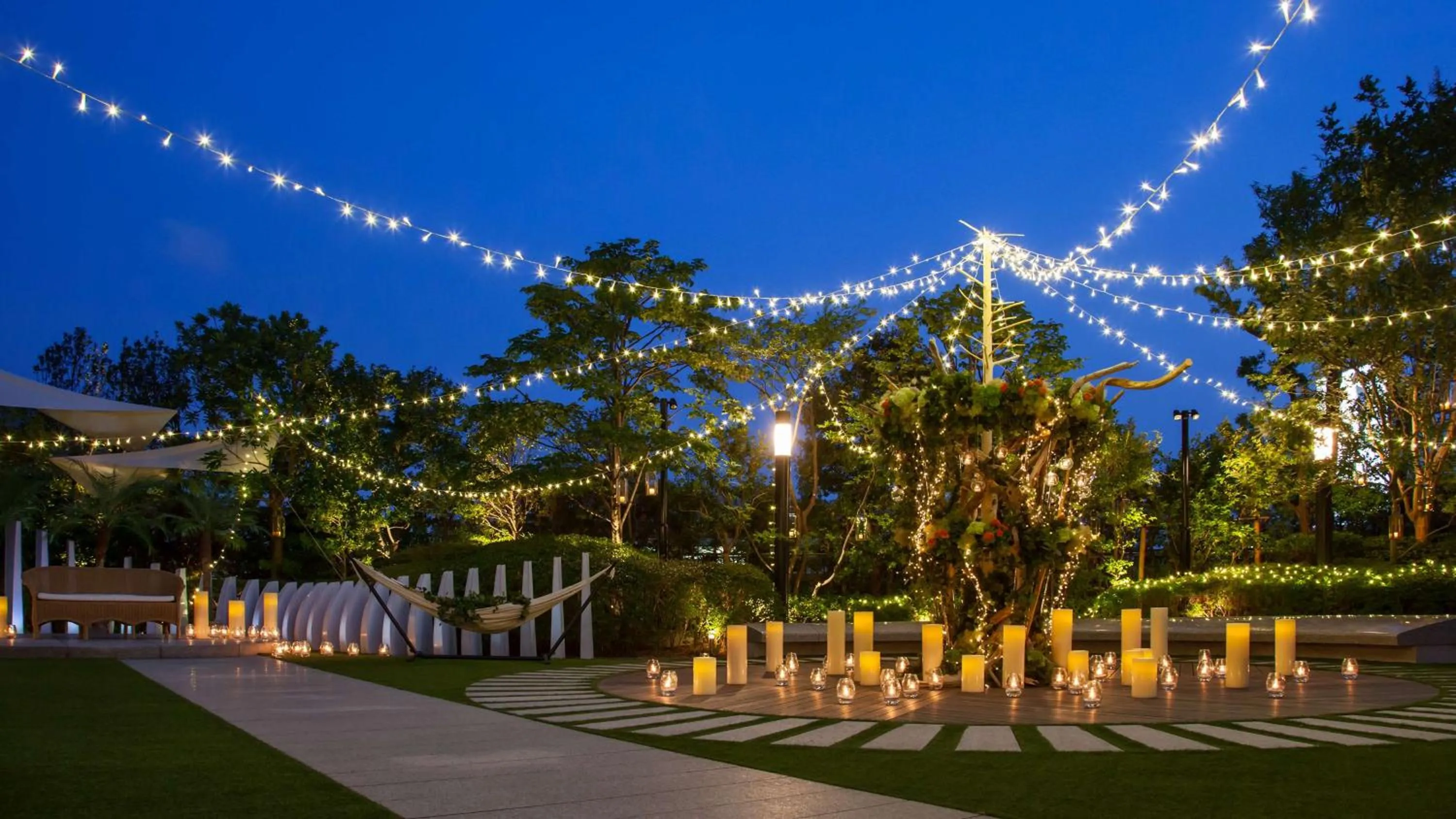 Patio in Grand Hyatt Tokyo