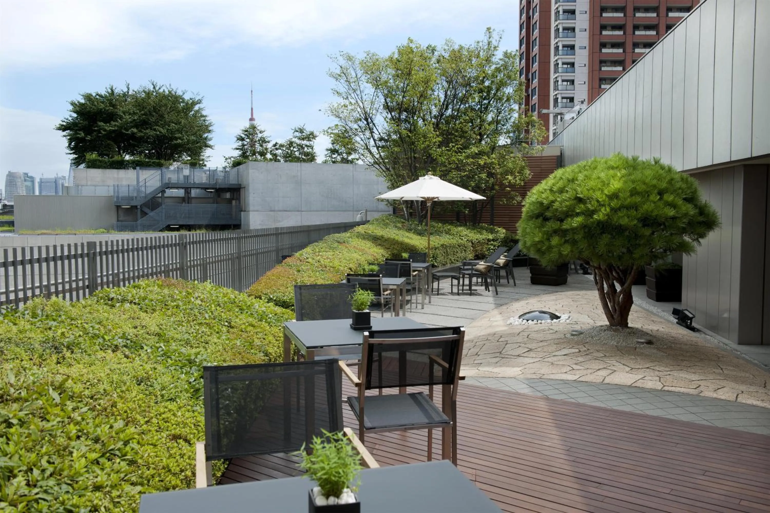 Patio in Grand Hyatt Tokyo
