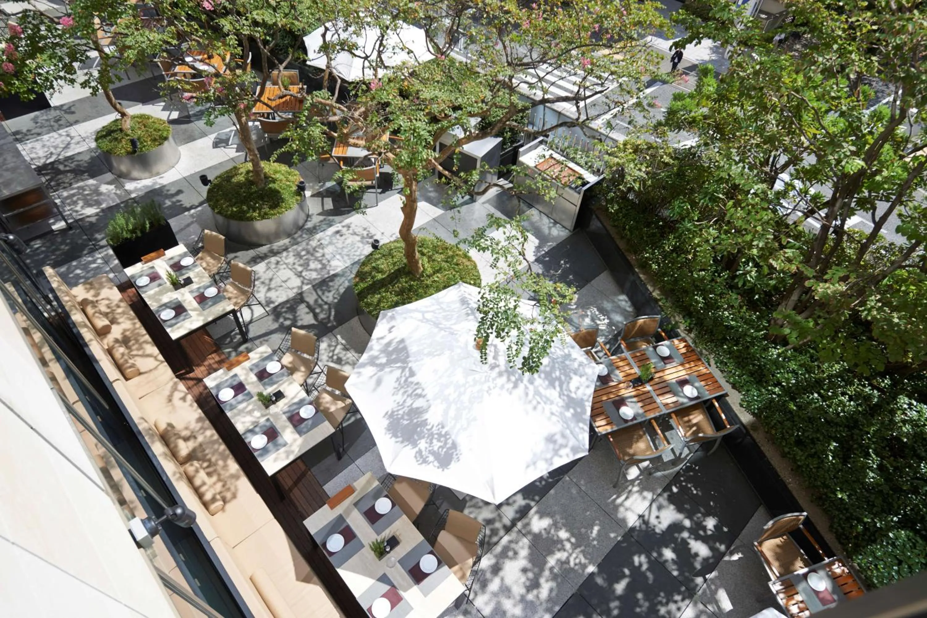 Patio in Grand Hyatt Tokyo