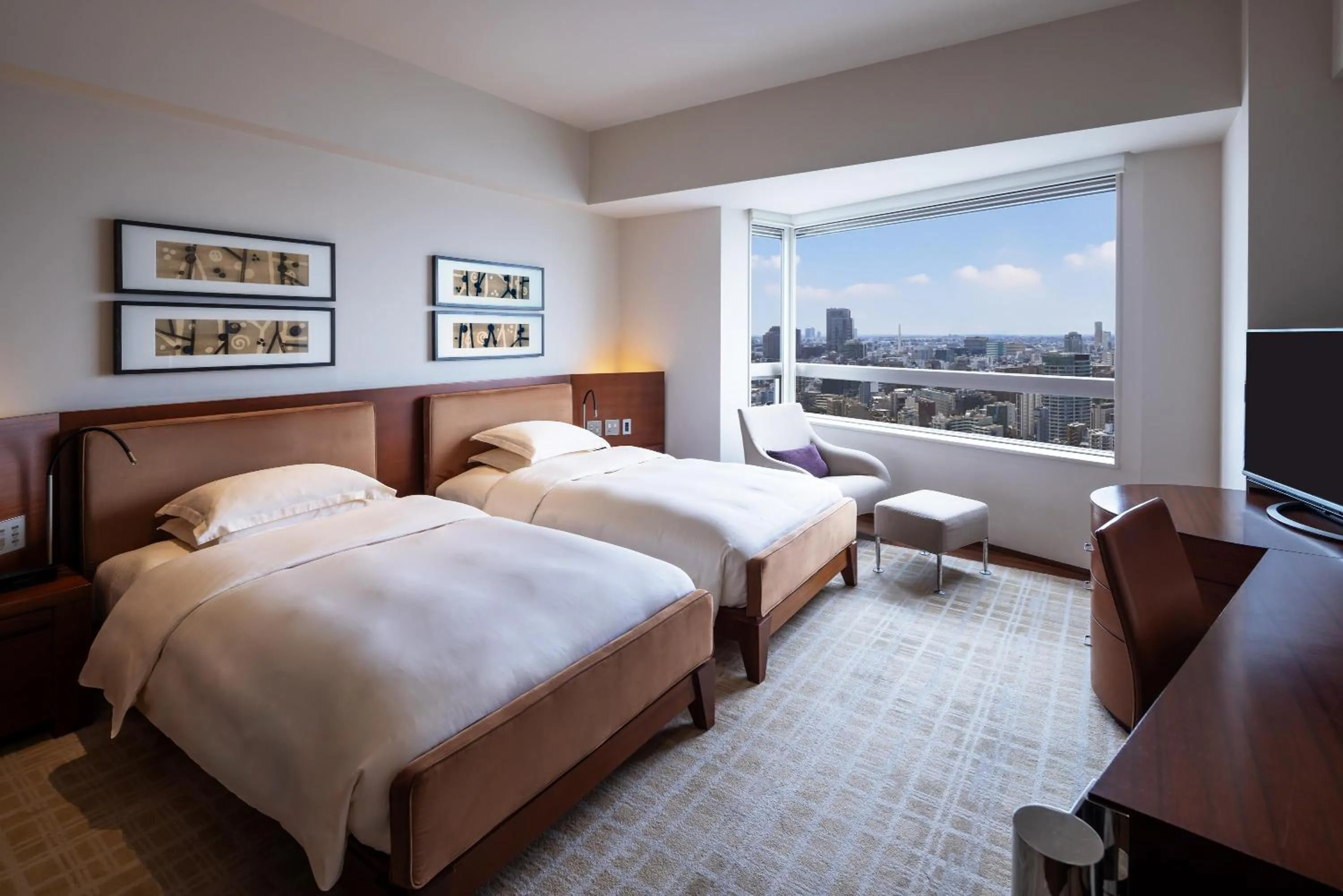 Bedroom, Bed in Grand Hyatt Tokyo