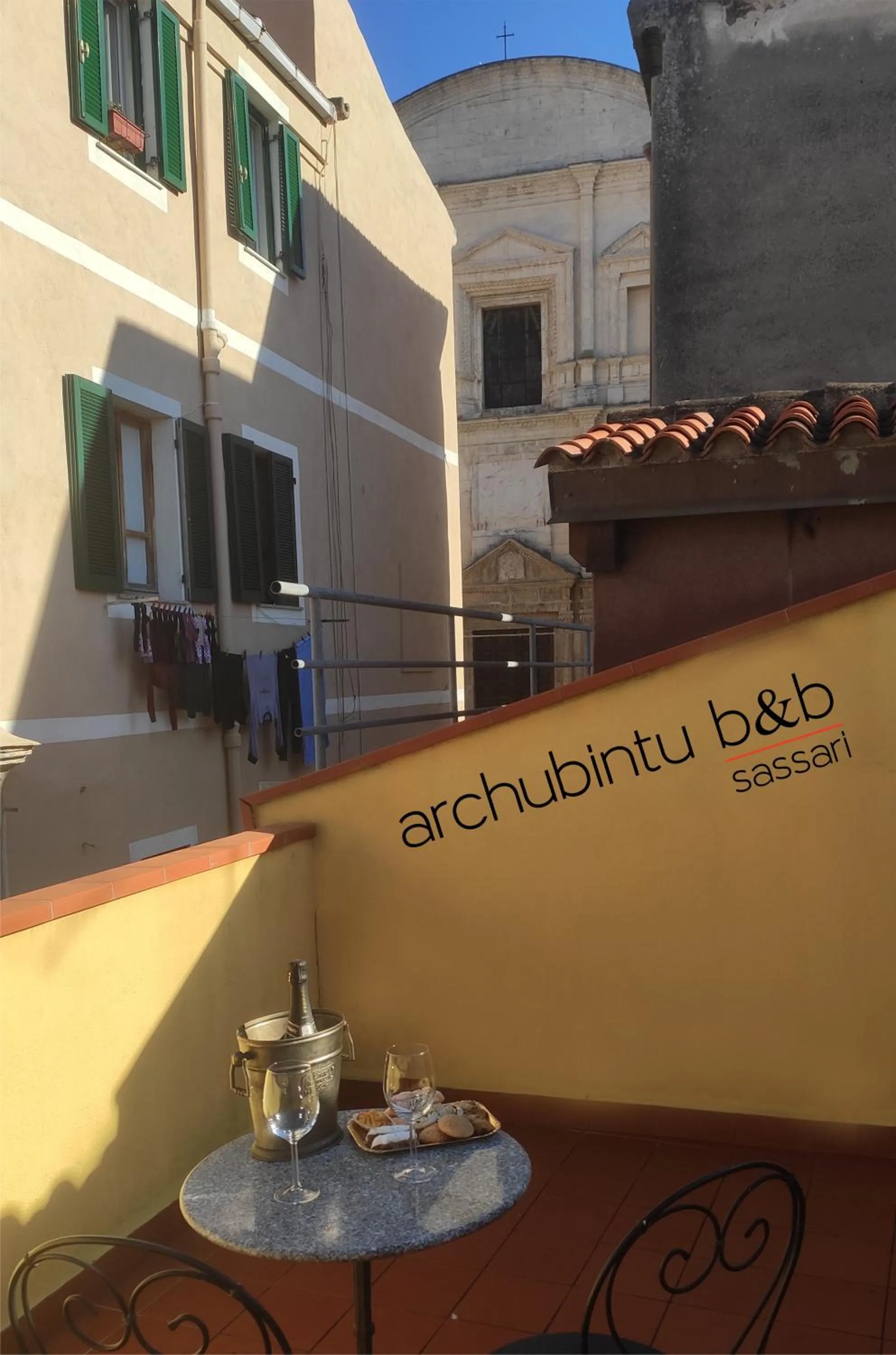 Balcony/Terrace in Archubintu B&B