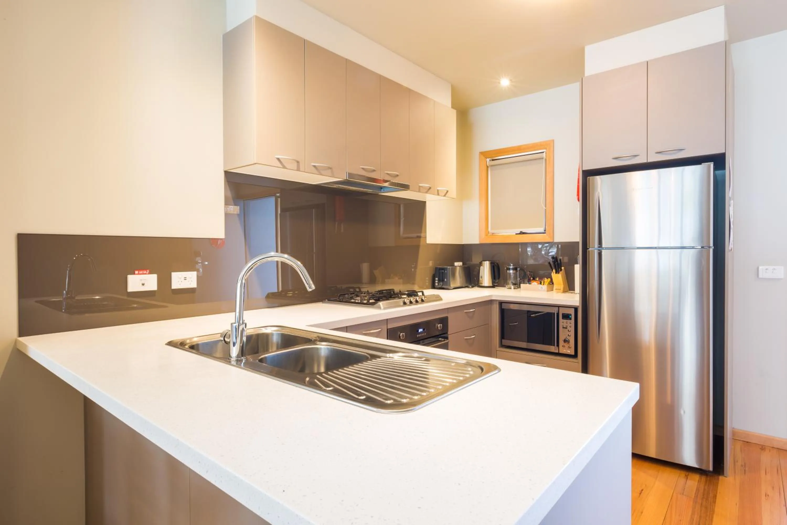 Kitchen or kitchenette in Club Wyndham Dinner Plain, Trademark Collection by Wyndham