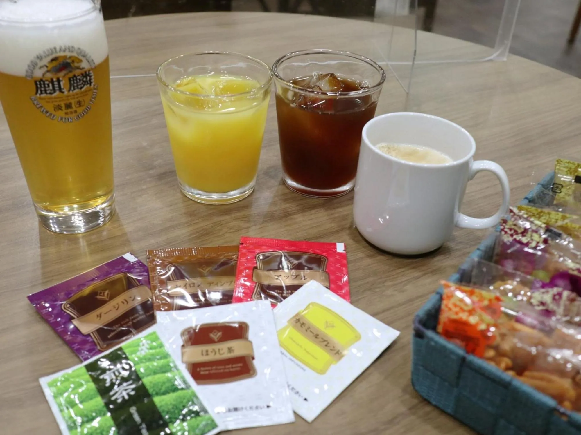 Drinks in Hamamatsu Station Hotel