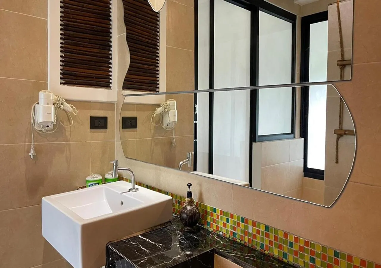 Bathroom in AC 2 Resort