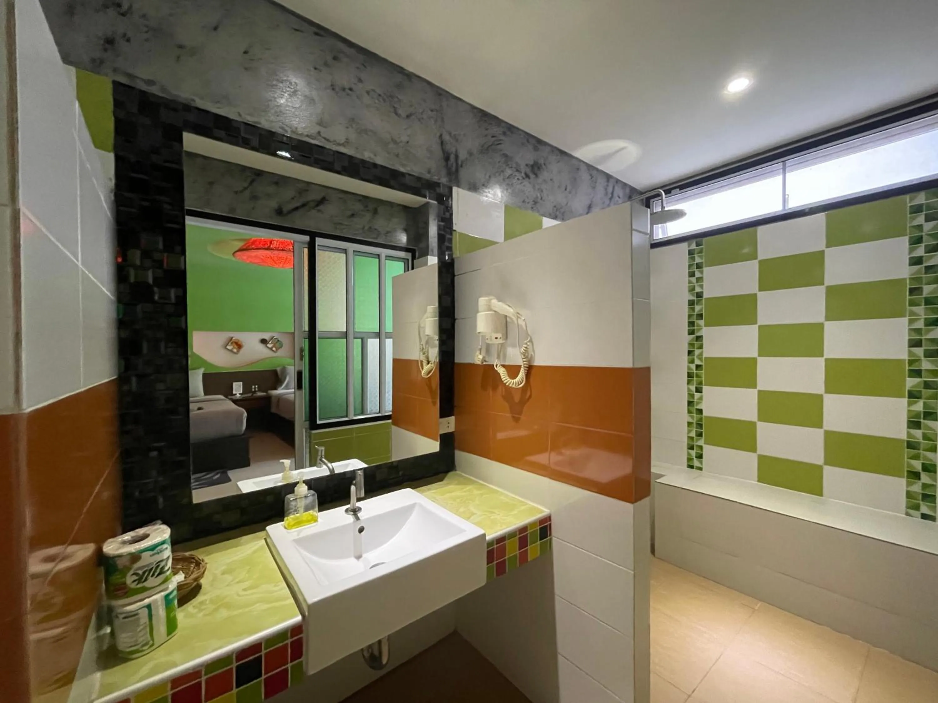 Bathroom in AC 2 Resort