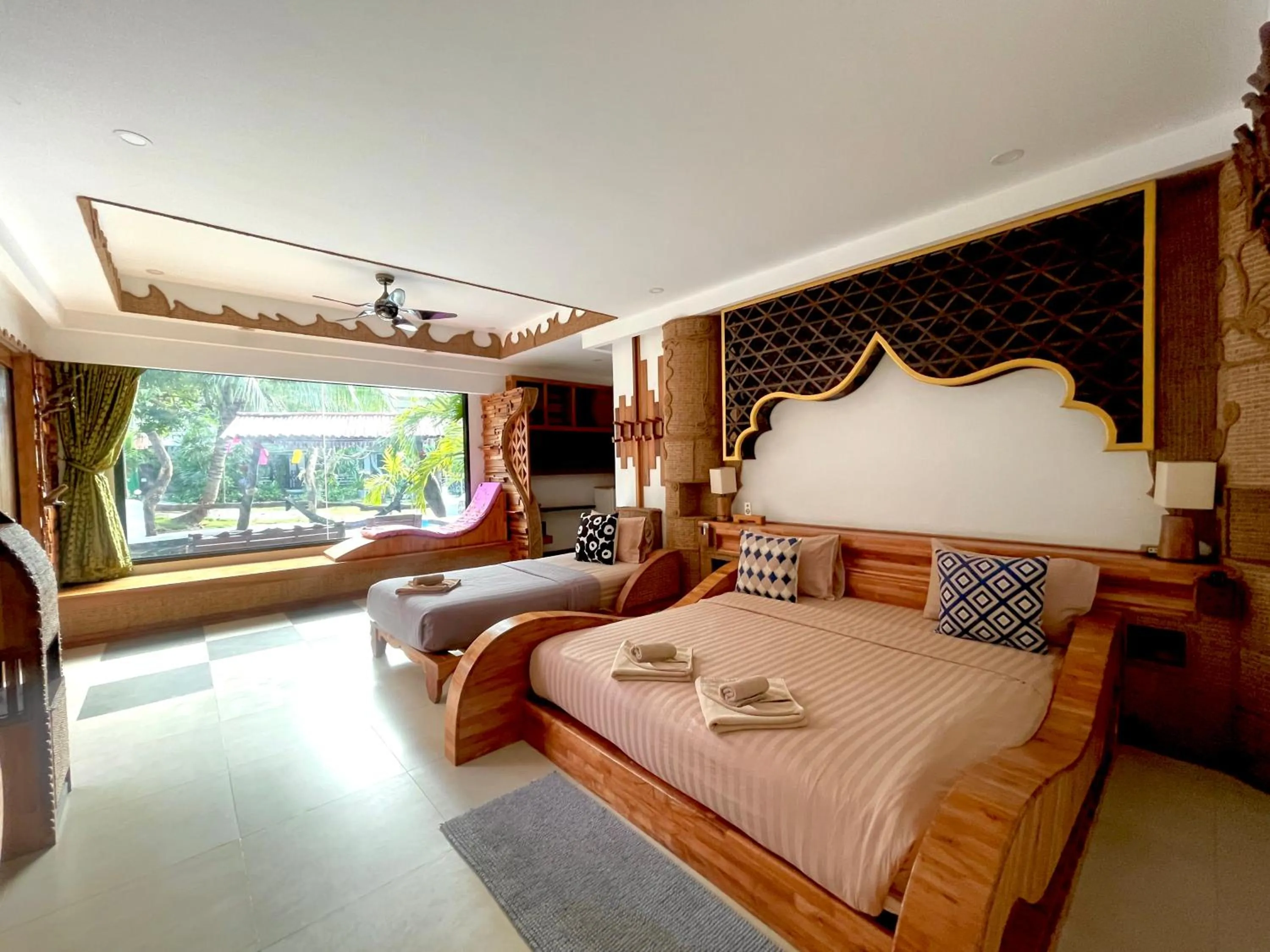 Bedroom, Bed in AC 2 Resort