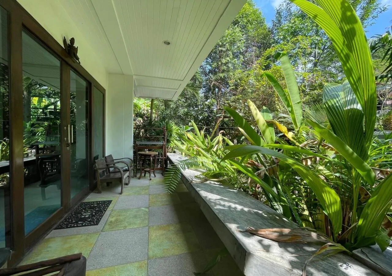 Seating area in AC 2 Resort