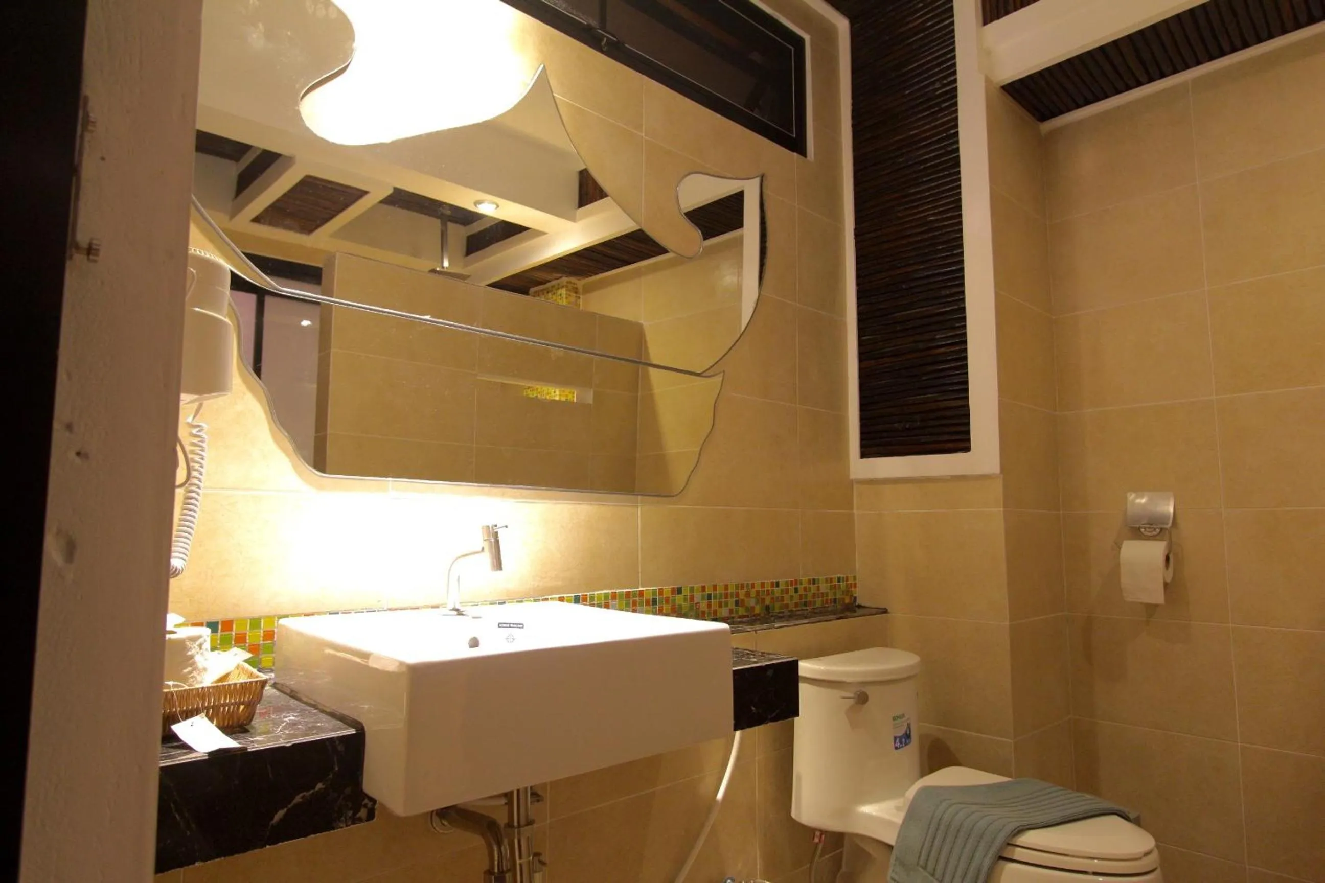 Toilet in AC 2 Resort