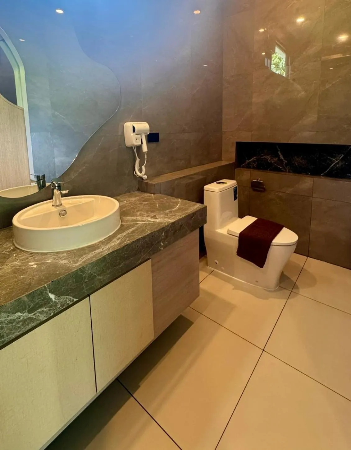 Toilet in AC 2 Resort