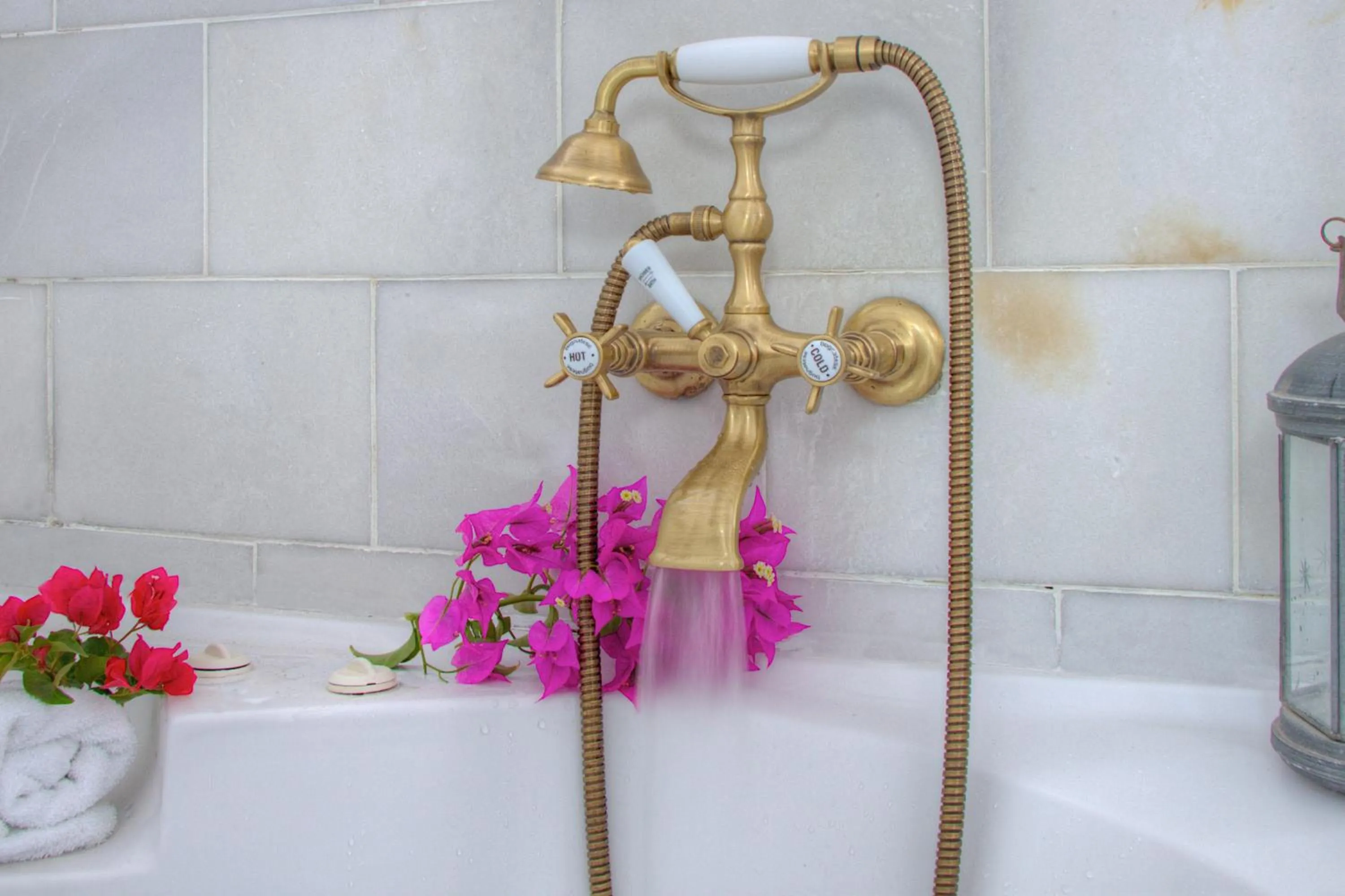 Bathroom in Platys Gialos Hotel Sifnos