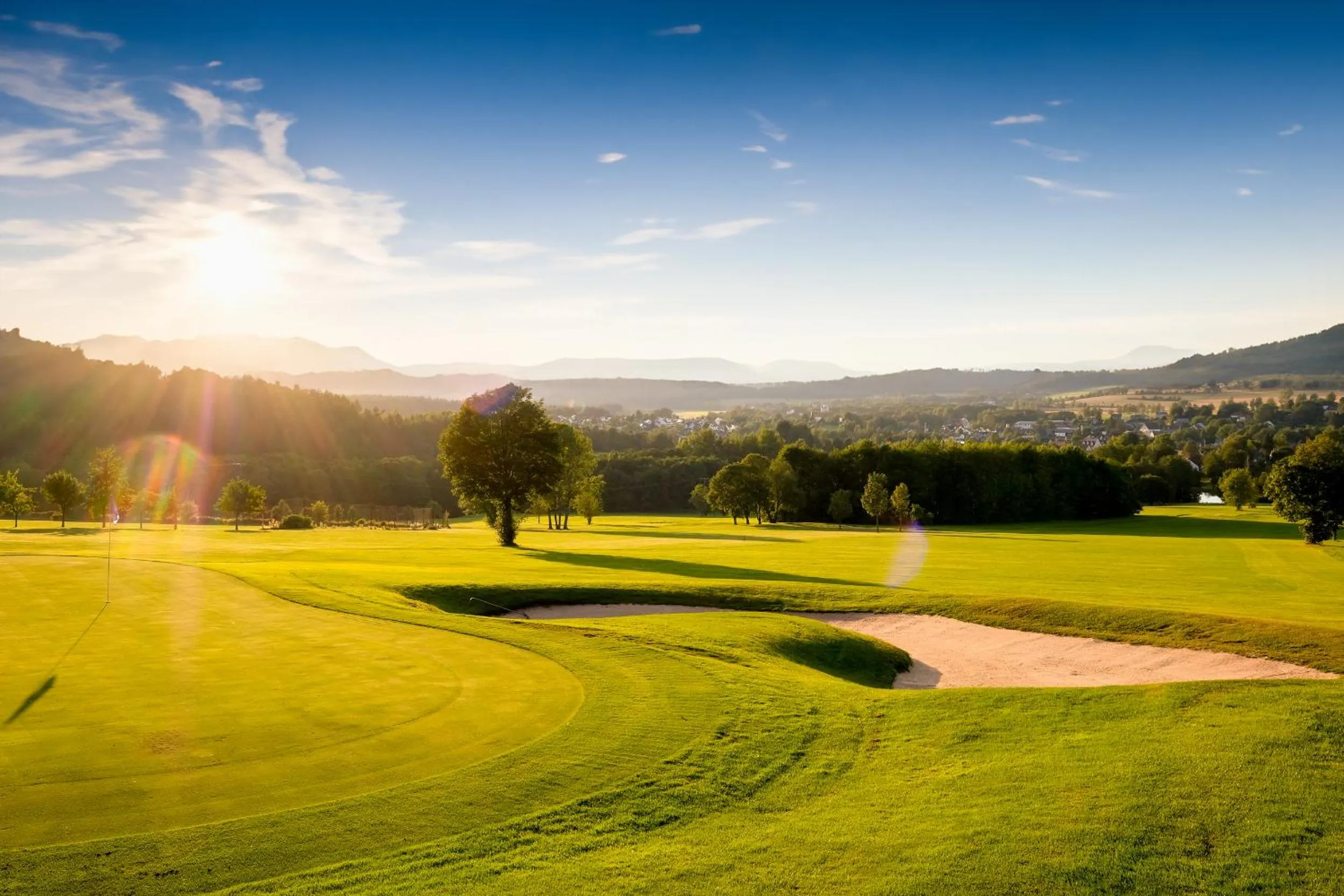 Golfcourse in Golfhotel Fahrenbach