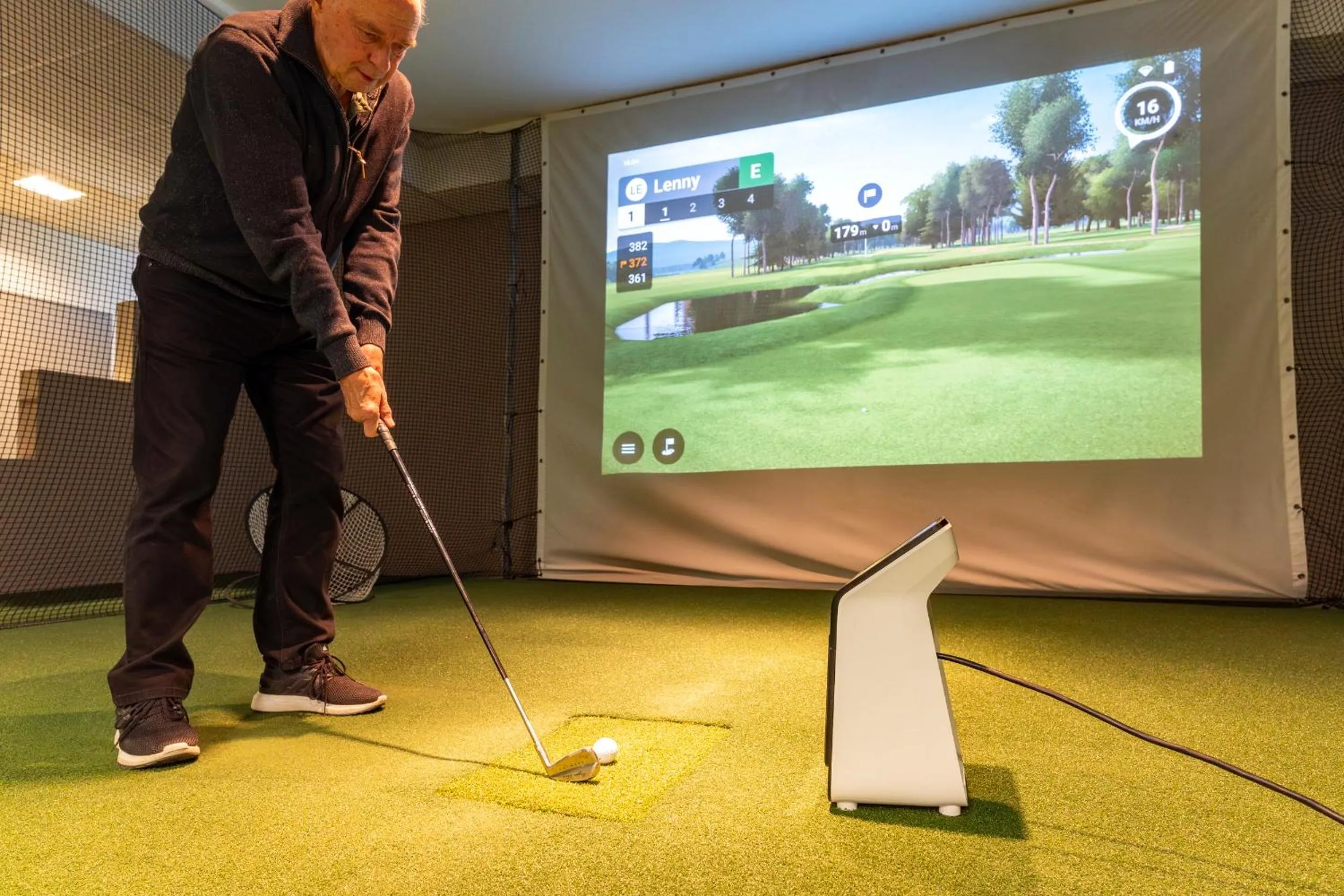 Golfcourse in Golfhotel Fahrenbach