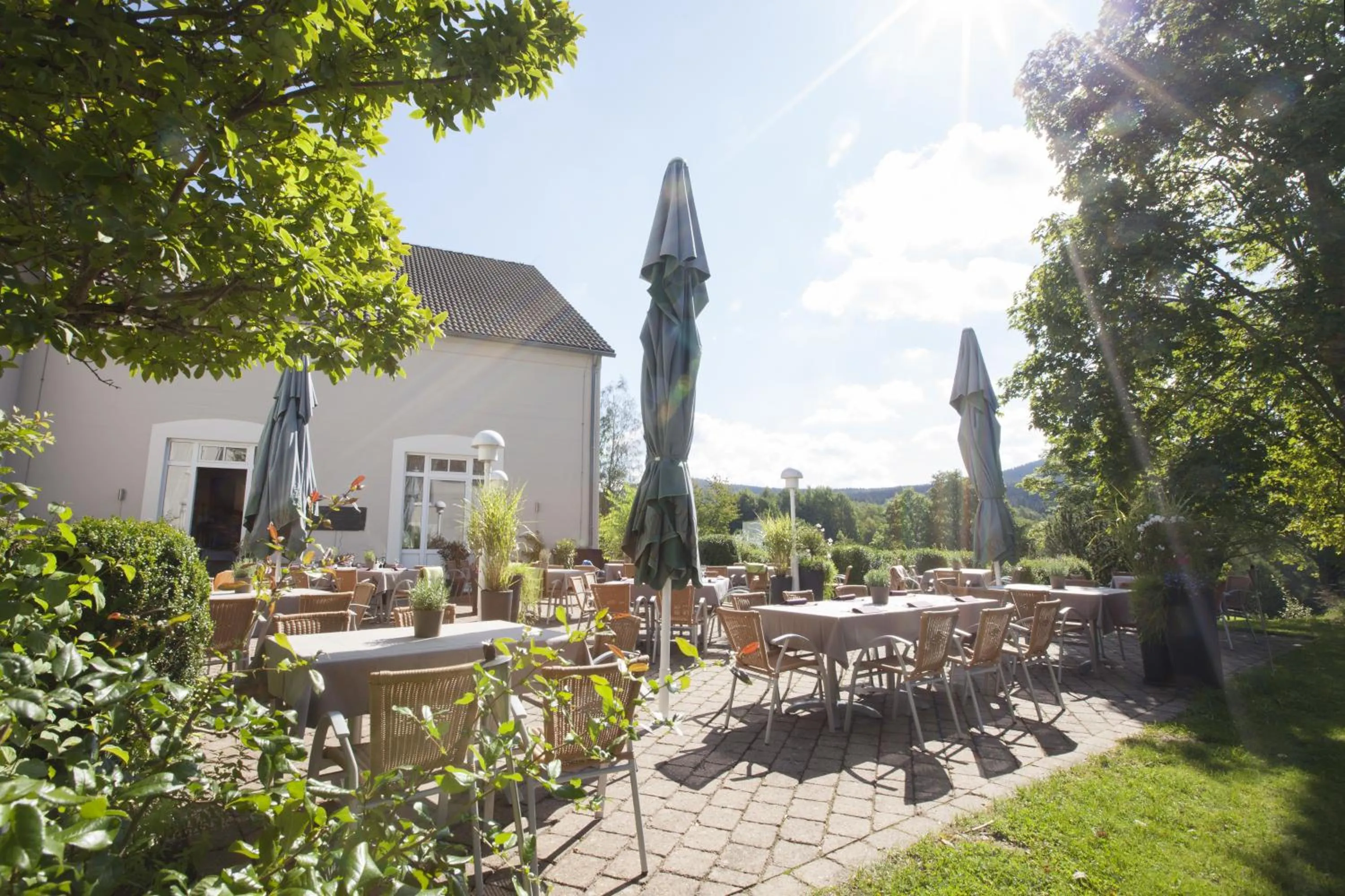 Patio in Golfhotel Fahrenbach